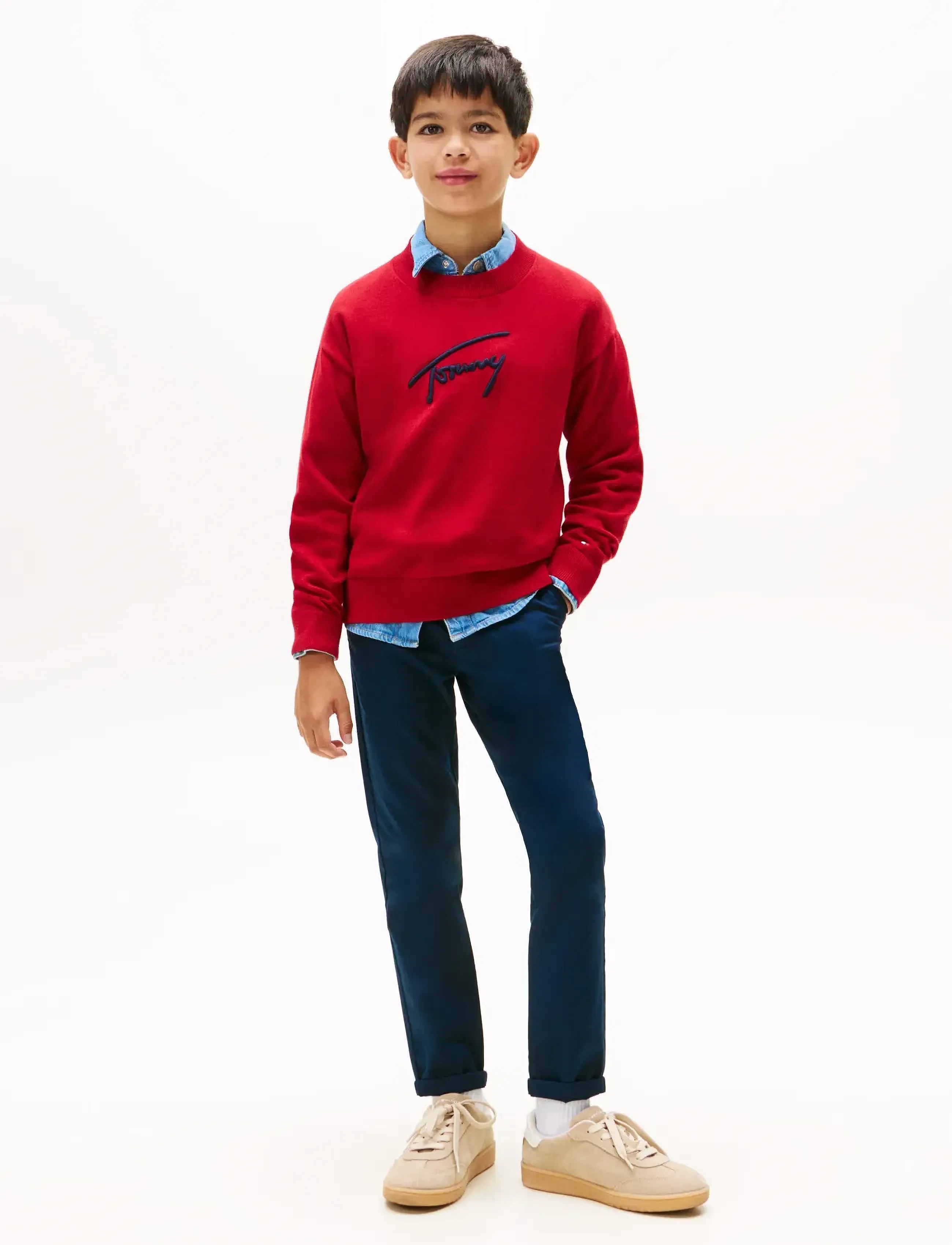 Tommy Hilfiger 1985 CHINO PANT - Chinos - DARK NIGHT NAVY / navy