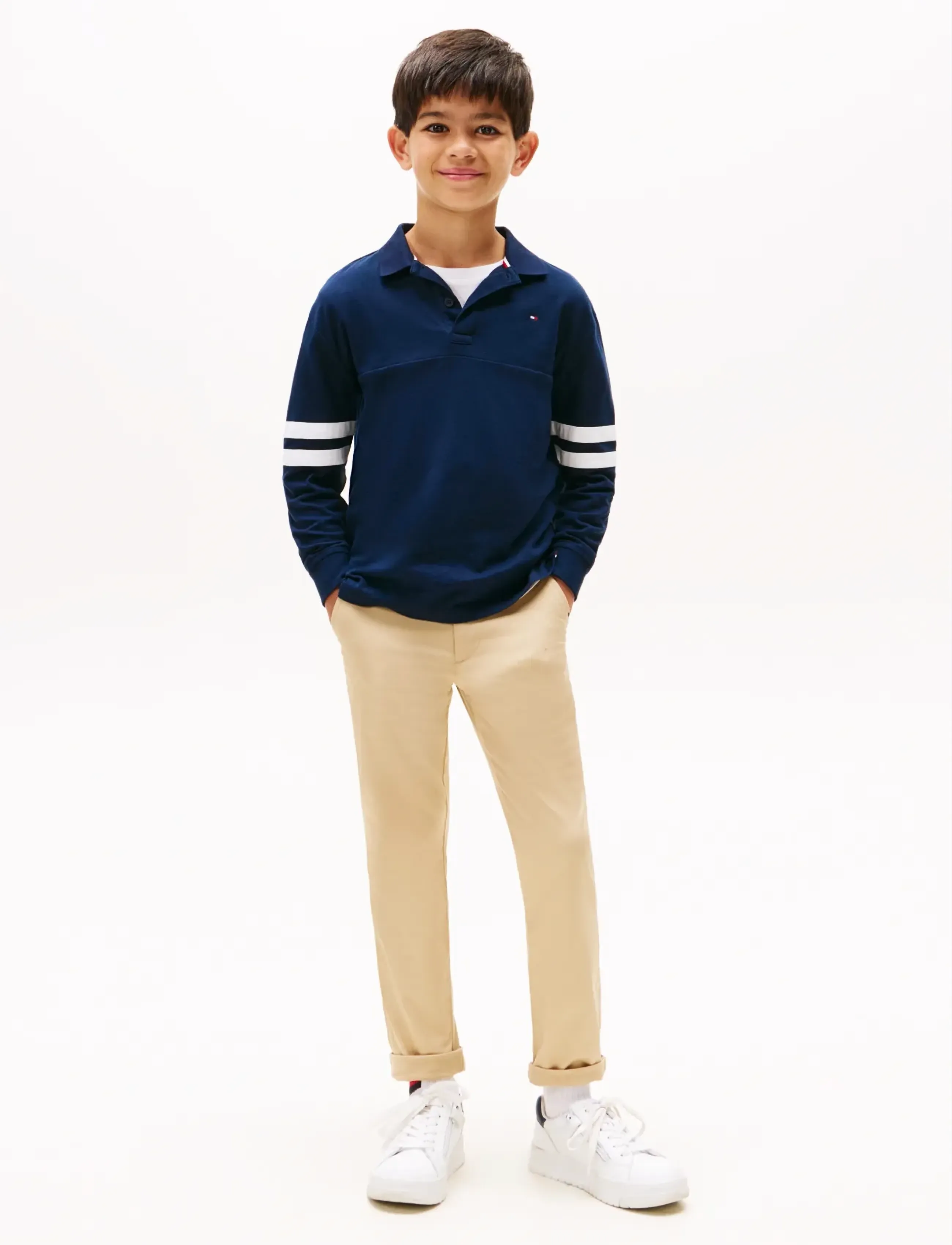 Tommy Hilfiger 1985 CHINO PANT - Tøj - GENTLE GOLD / beige