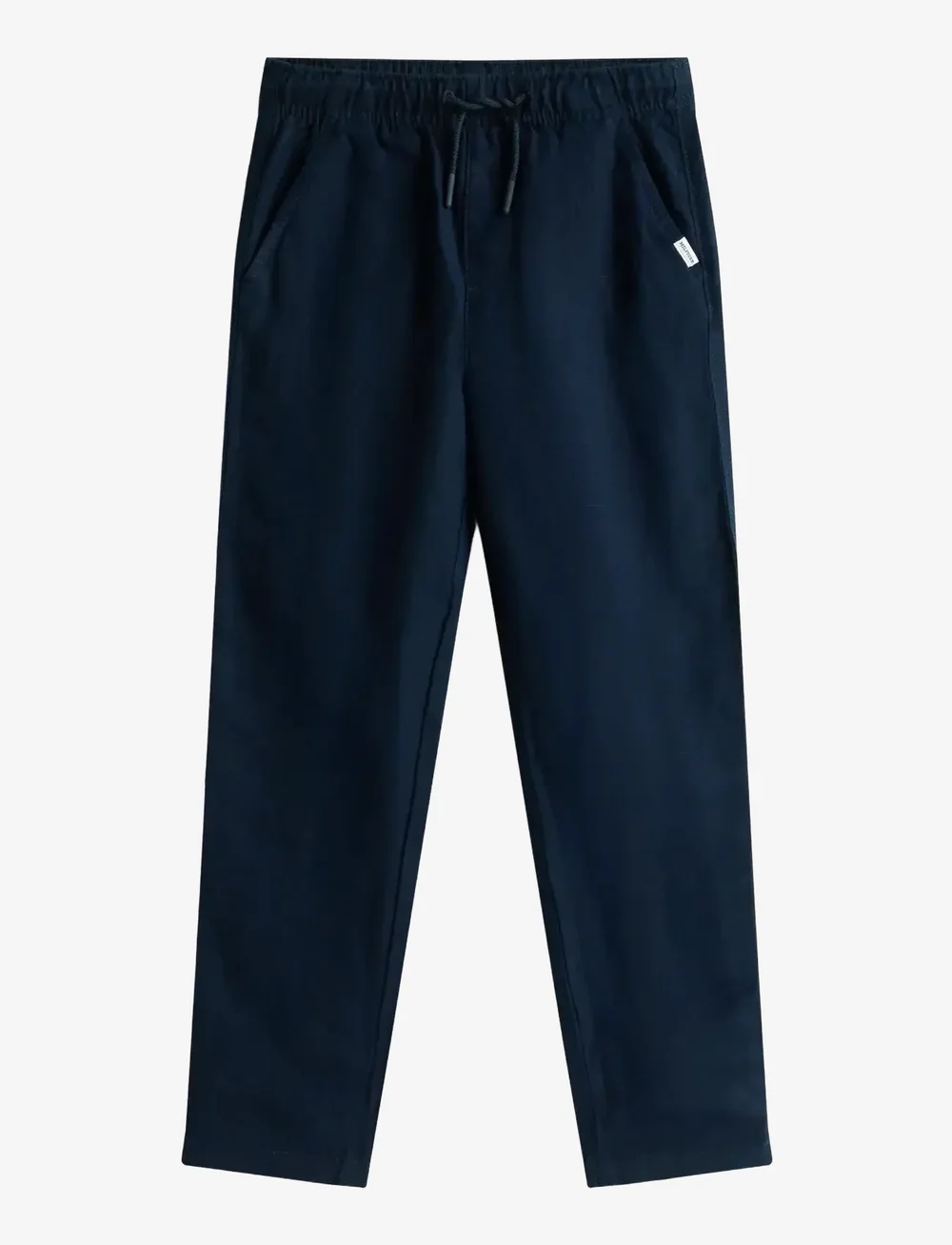 Tommy Hilfiger - RELAXED LINEN VISCOSE PANT - leinen-kleidung - dark night navy - 1