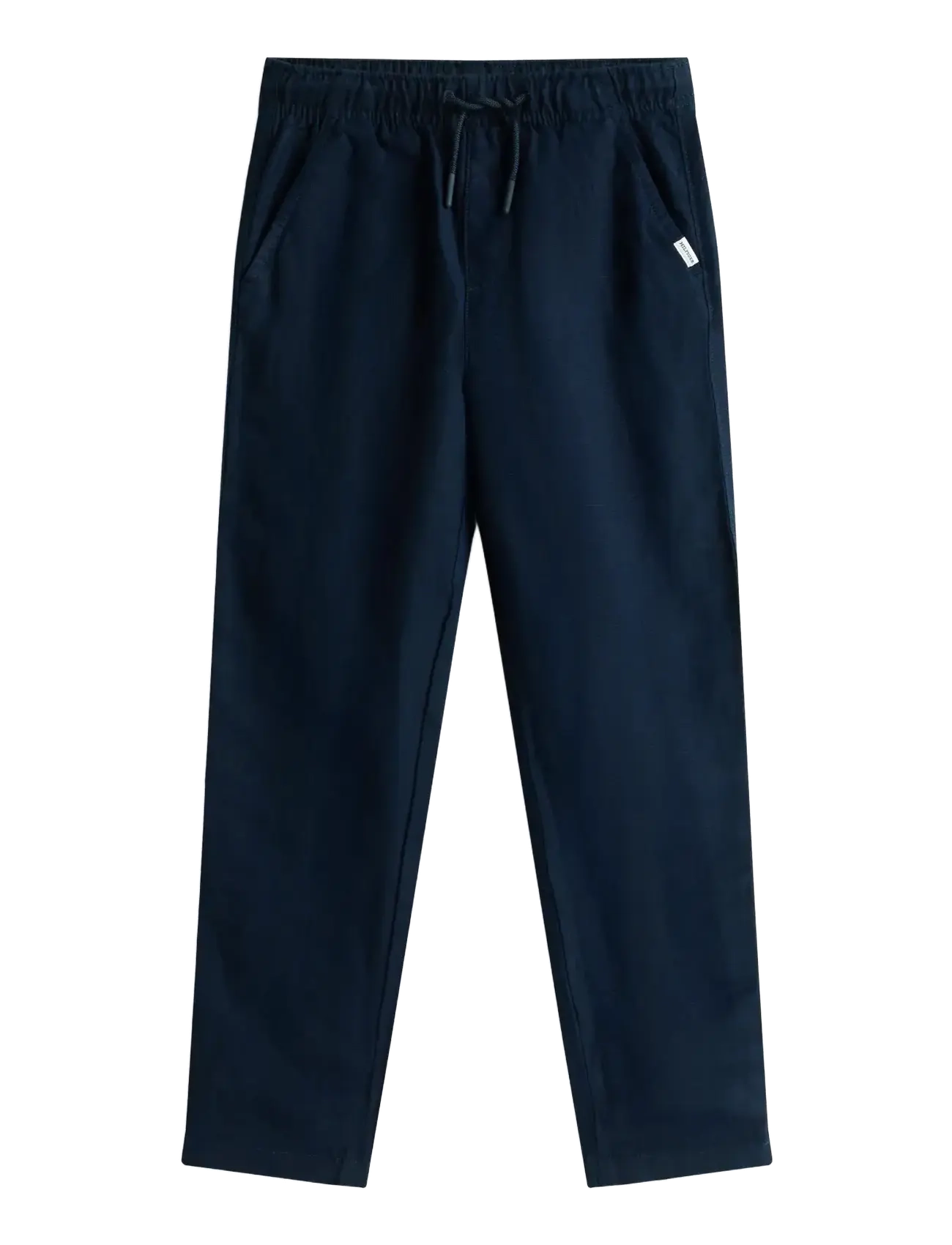 Tommy Hilfiger LINEN VISCOSE PANT - Tommy Hilfiger - DARK NIGHT NAVY / navy