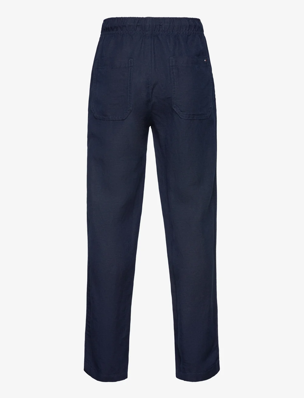 Tommy Hilfiger - RELAXED LINEN VISCOSE PANT - leinen-kleidung - dark night navy - 2
