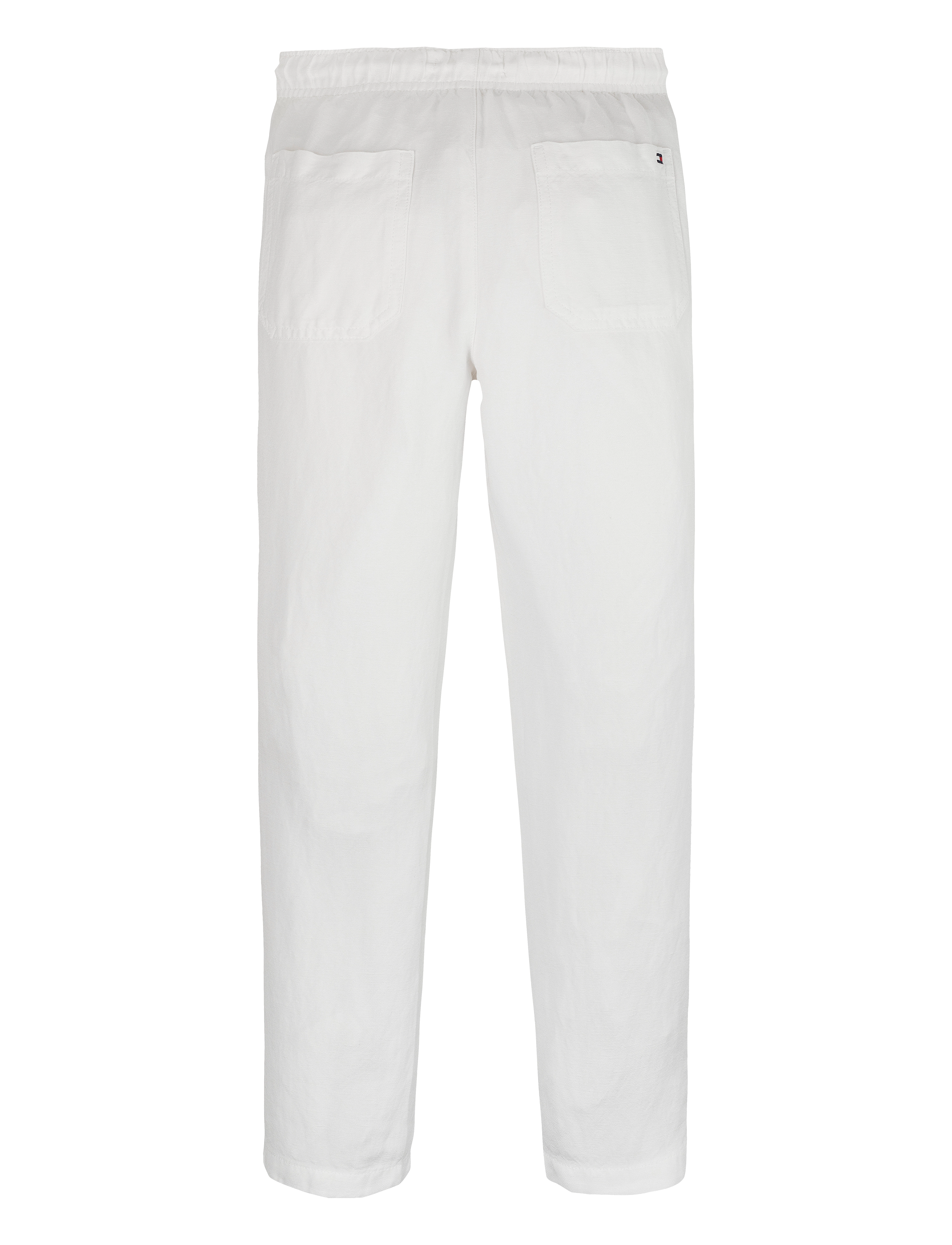 Tommy Hilfiger - LINEN VISCOSE PANT - bukser - white - 2