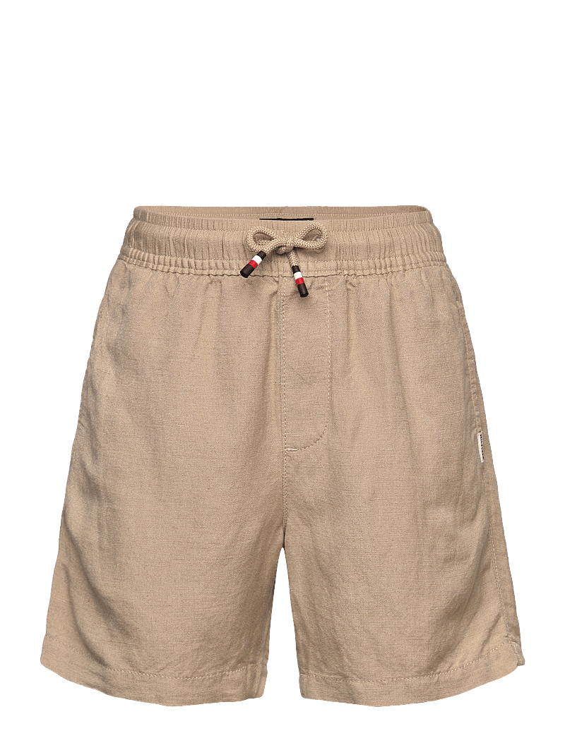 Tommy Hilfiger - LINEN VISCOSE SHORT - casual shorts - sandalwood - 1