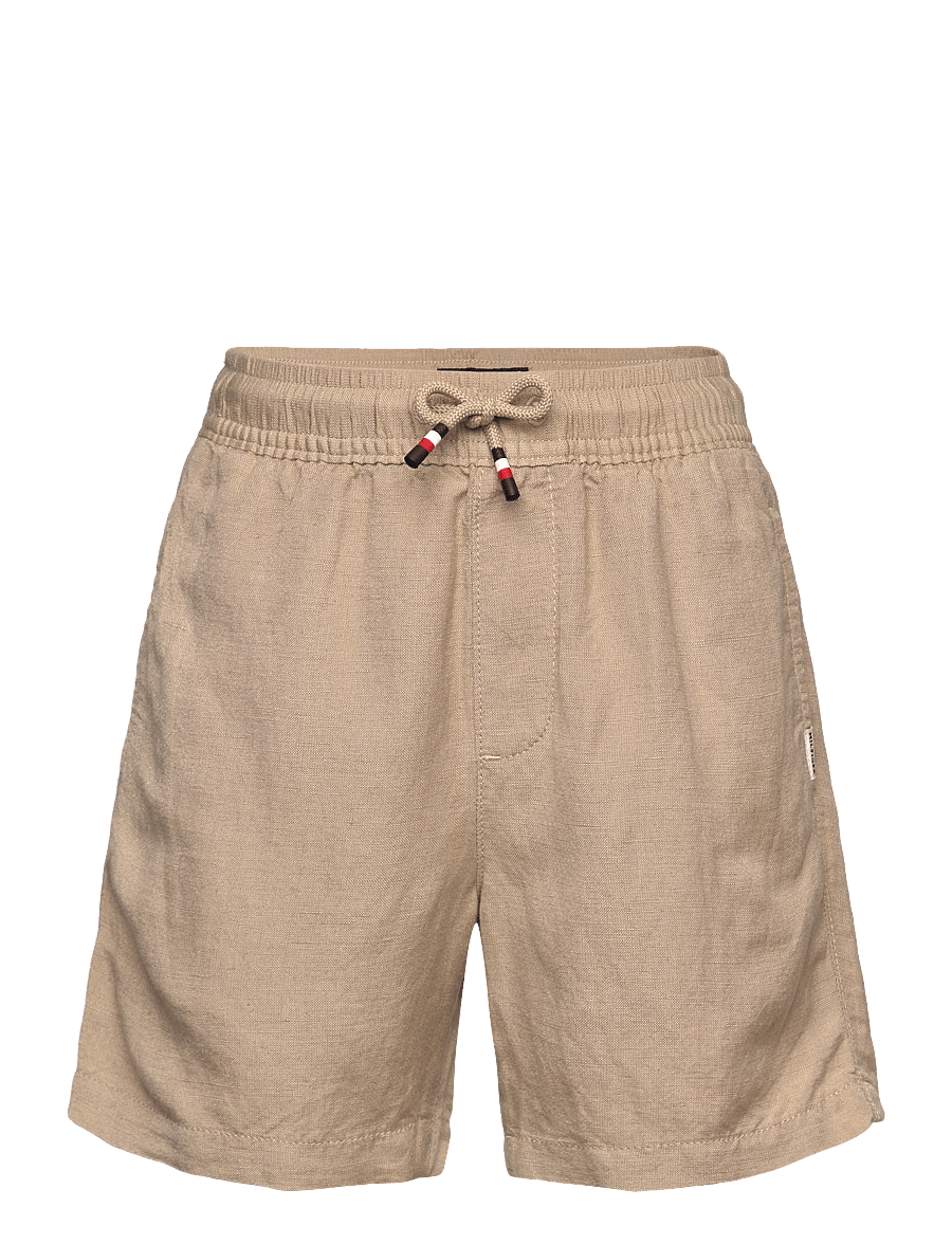 Tommy Hilfiger - LINEN VISCOSE SHORT - casual shorts - sandalwood - 1