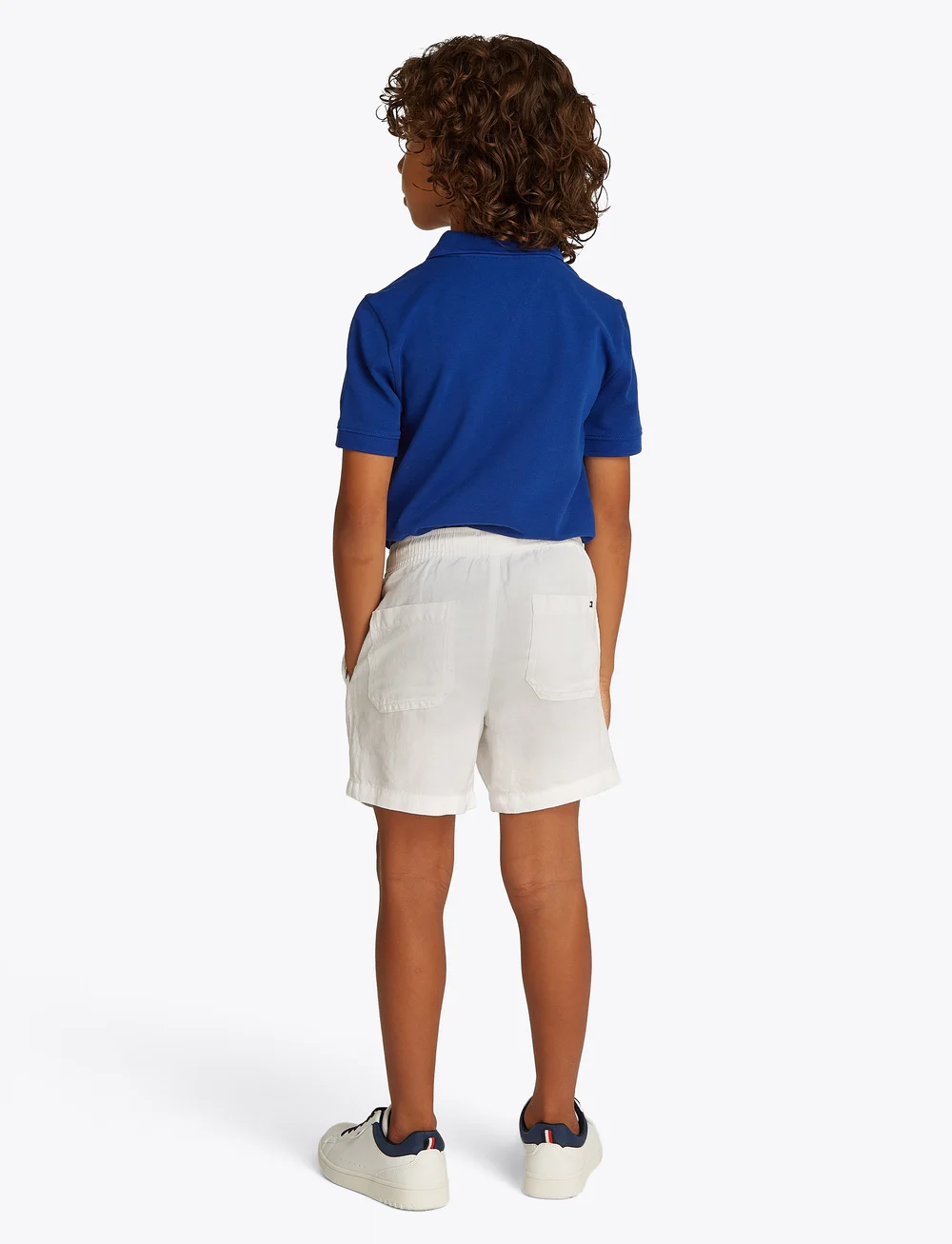 Tommy Hilfiger - LINEN VISCOSE SHORT - casual shorts - white - 3