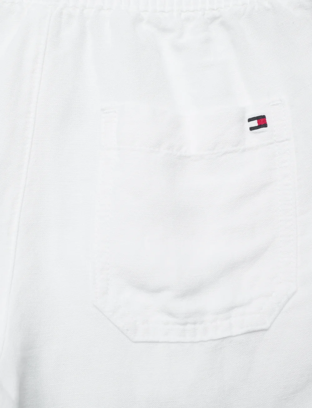 Tommy Hilfiger - LINEN VISCOSE SHORT - casual shorts - white - 5