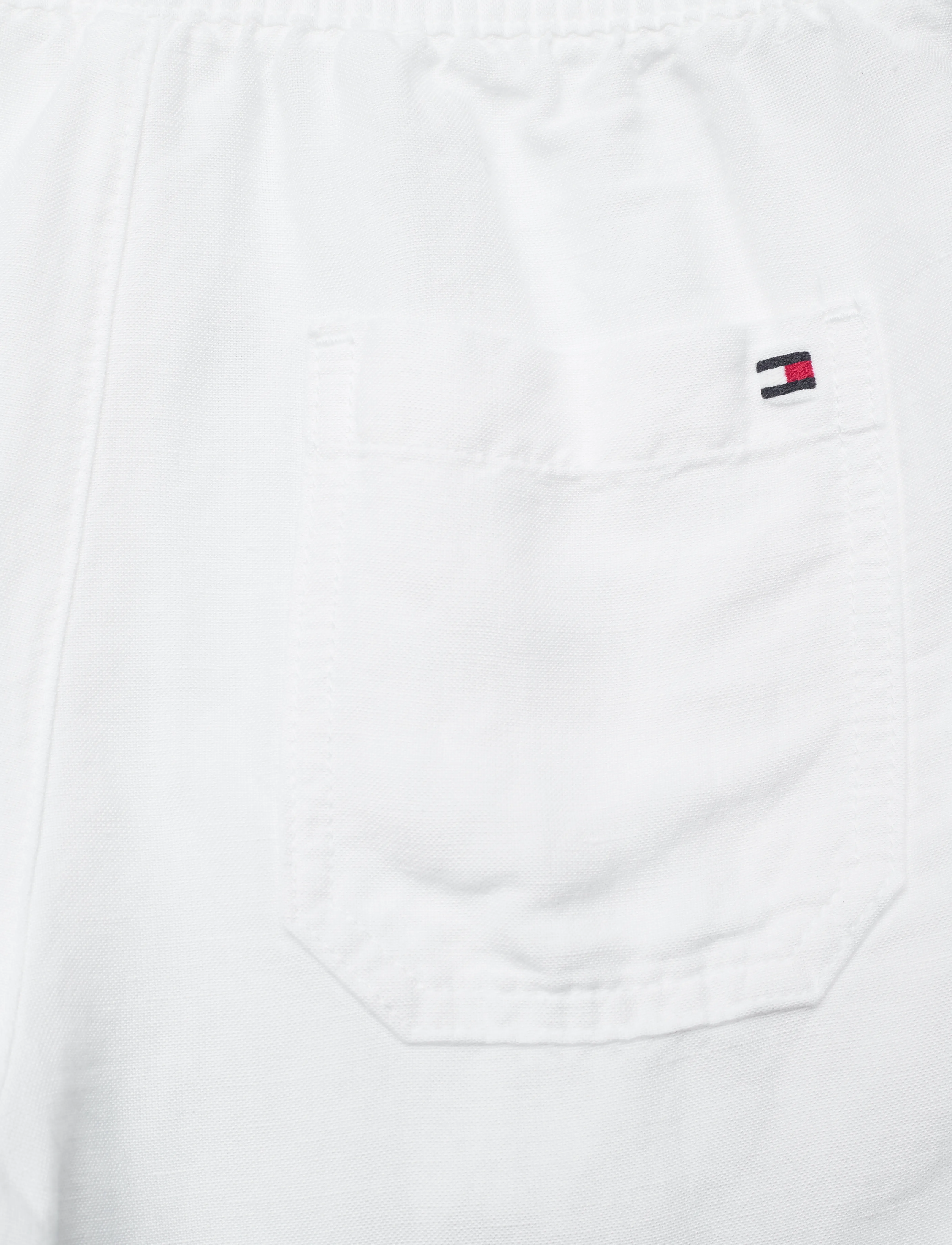 Tommy Hilfiger - LINEN VISCOSE SHORT - casual shorts - white - 5