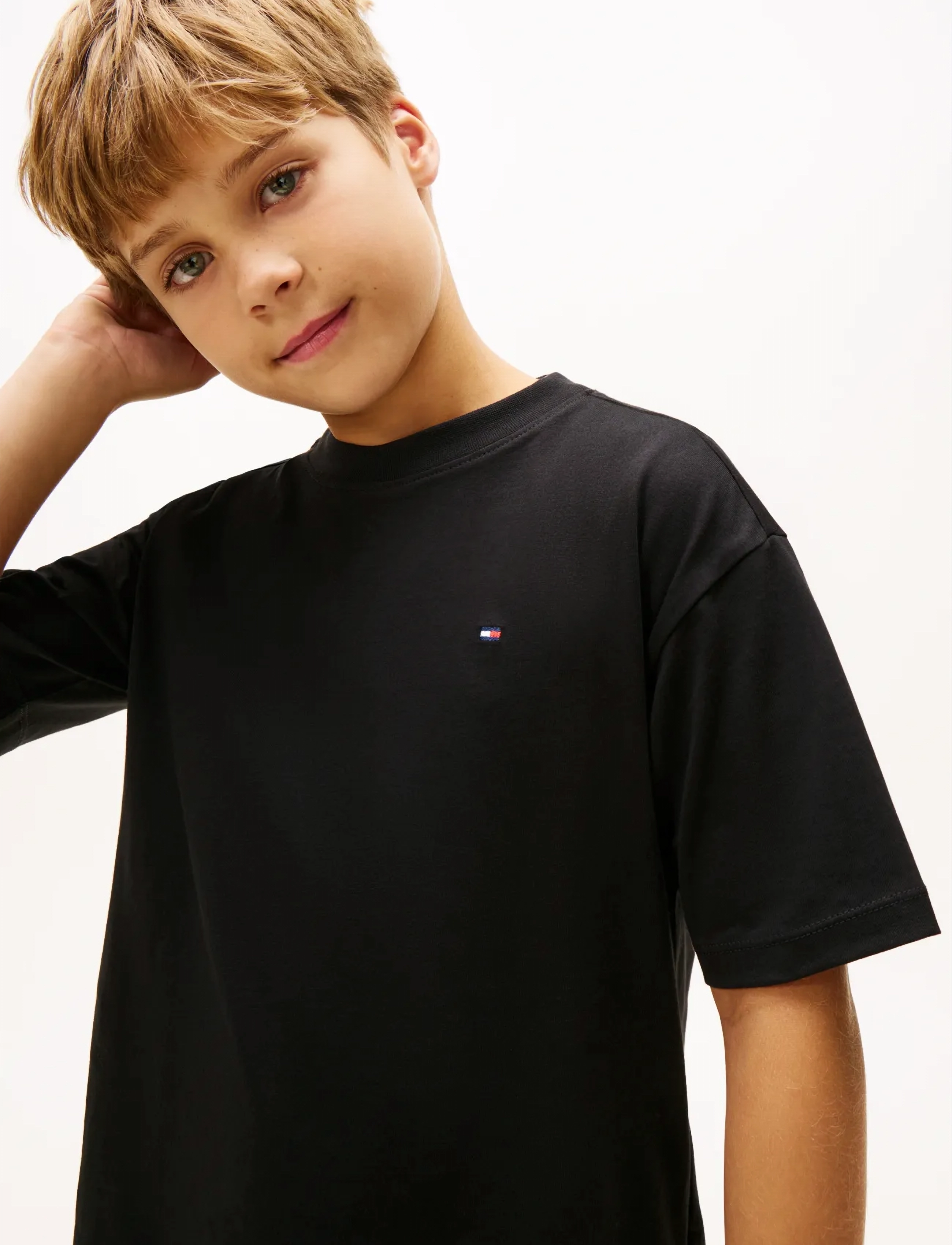 Tommy Hilfiger - ESSENTIAL ARCHIVE FIT TEE SS - korte mouwen - black - 4