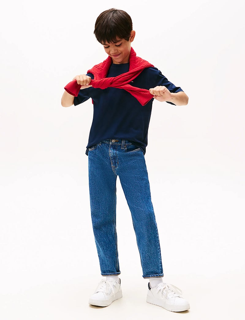 Tommy Hilfiger - ESSENTIAL ARCHIVE FIT TEE SS - kurzärmelige - dark night navy - 3