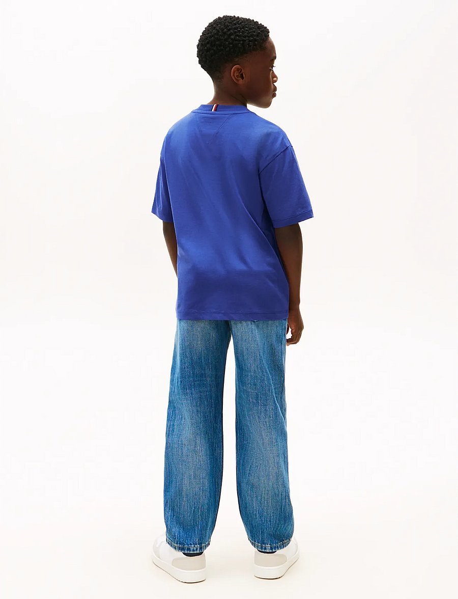 Tommy Hilfiger - ESSENTIAL ARCHIVE FIT TEE SS - kurzärmelige - majesty blue - 3