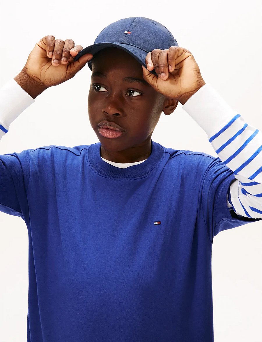 Tommy Hilfiger - ESSENTIAL ARCHIVE FIT TEE SS - kurzärmelige - majesty blue - 4