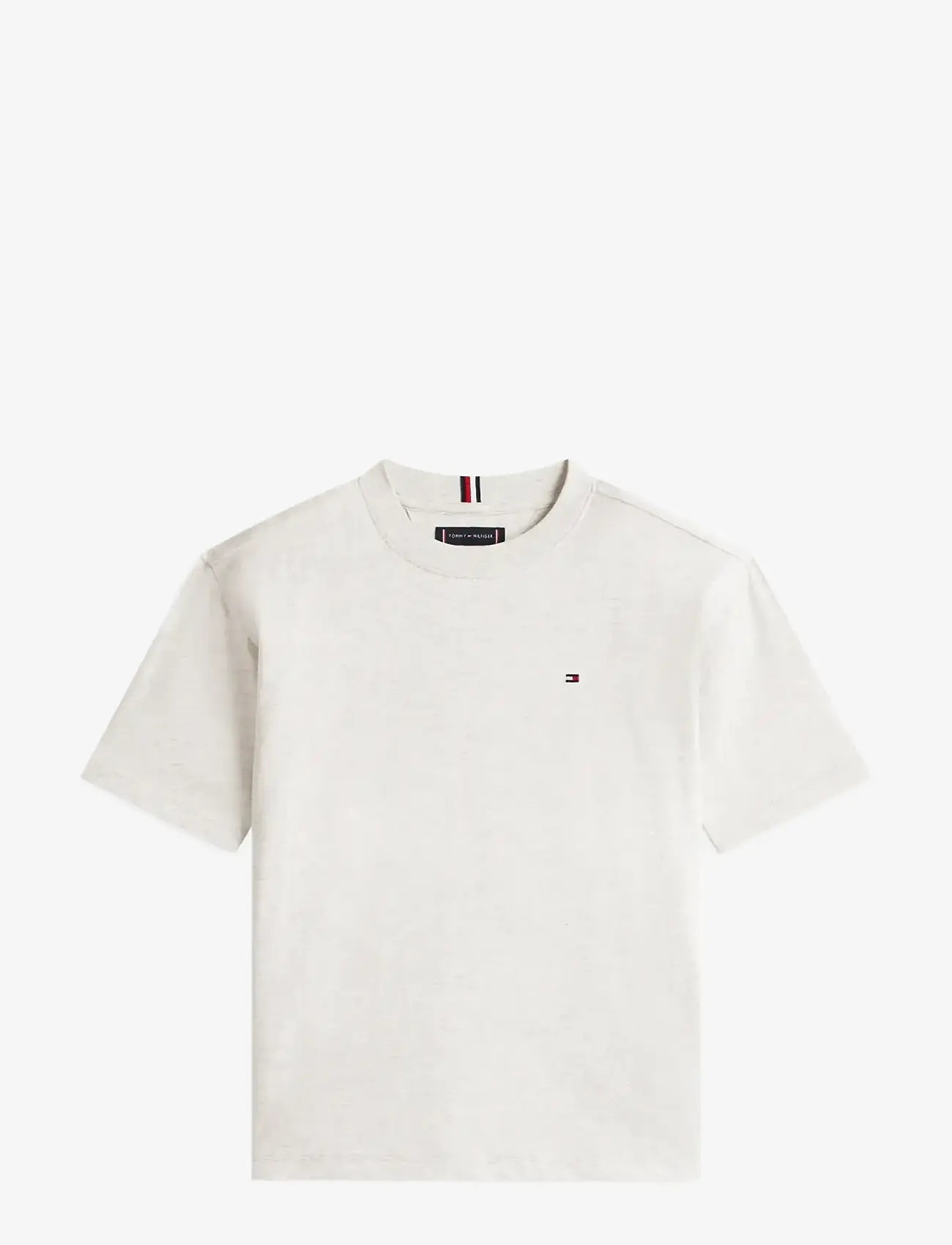 Tommy Hilfiger - ESSENTIAL ARCHIVE FIT TEE SS - kortærmede t-shirts - mid grey heather - 1