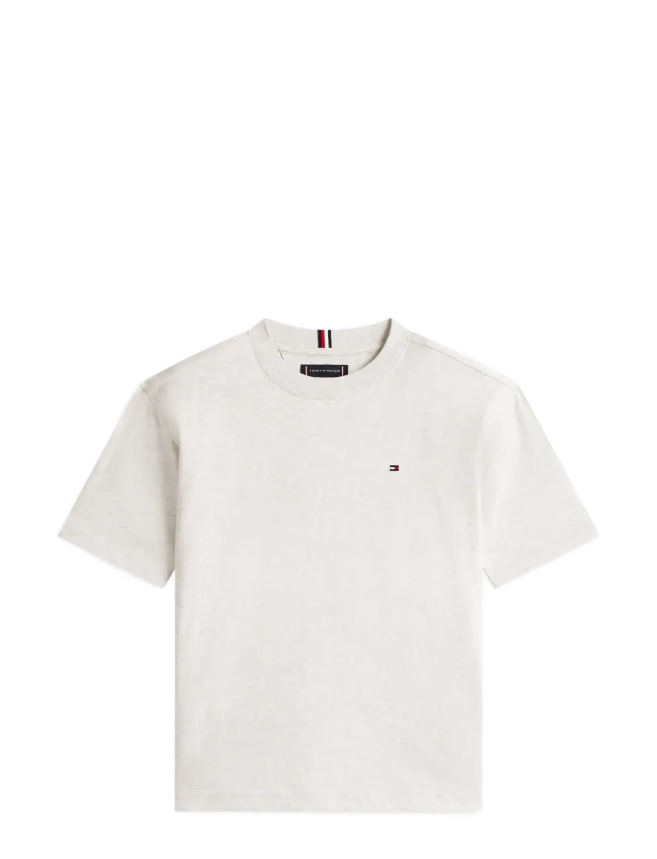 Tommy Hilfiger ESSENTIAL ARCHIVE FIT TEE SS - Oberteile - MID GREY HEATHER / grey