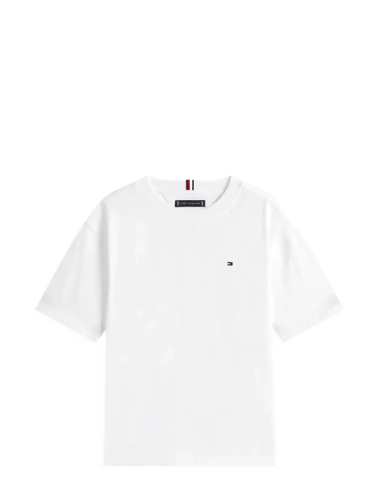 TOMMY HILFIGER Essential Archive Fit Tee Ss Weiß - 128 - Kinder