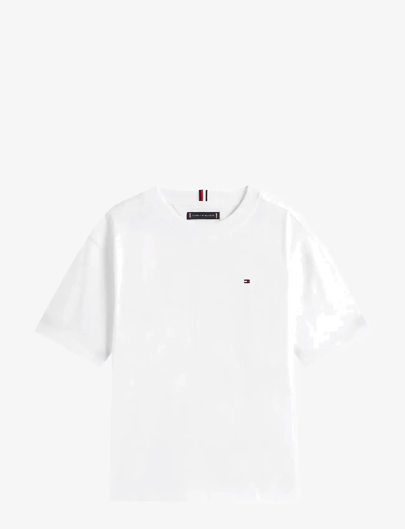 Tommy Hilfiger - ESSENTIAL ARCHIVE FIT TEE SS - t-krekli ar īsām piedurknēm - white - 1