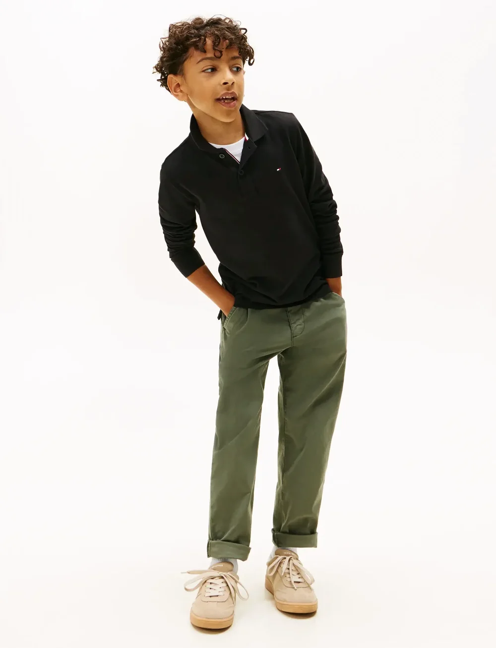 Tommy Hilfiger - REG POLO LS - langärmelig poloshirt - black - 2