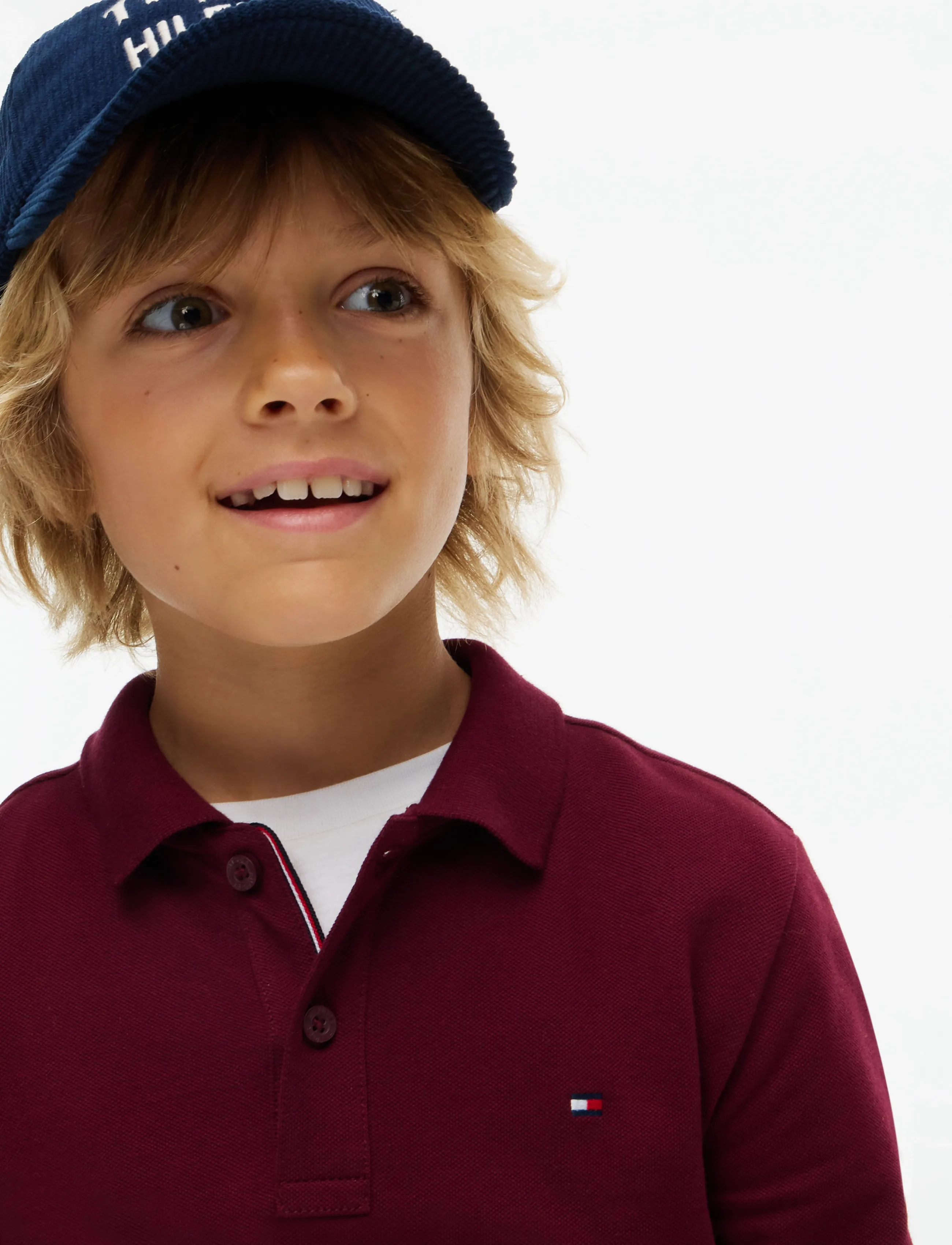 Tommy Hilfiger - REG POLO LS - burgundy - 3