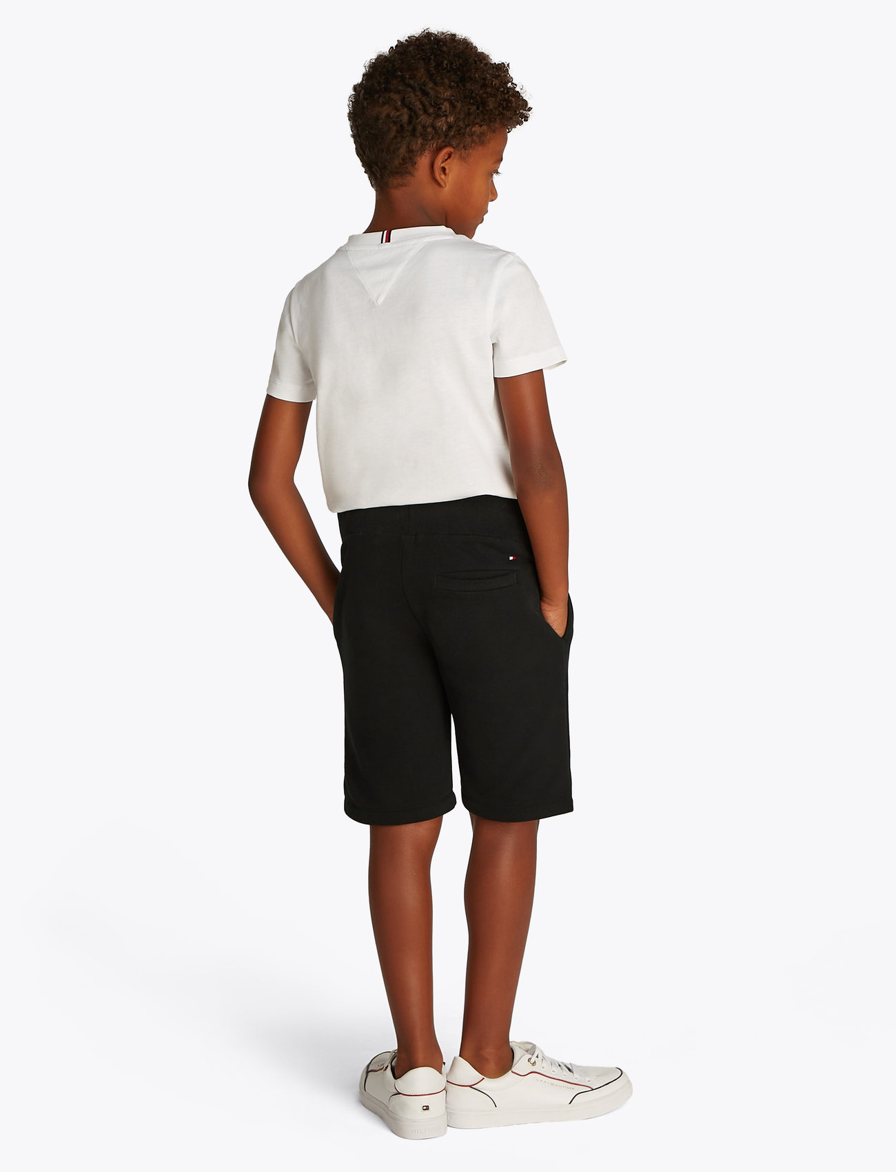 Tommy Hilfiger - ESSENTIAL SWEATSHORT - sweatshorts - black - 4
