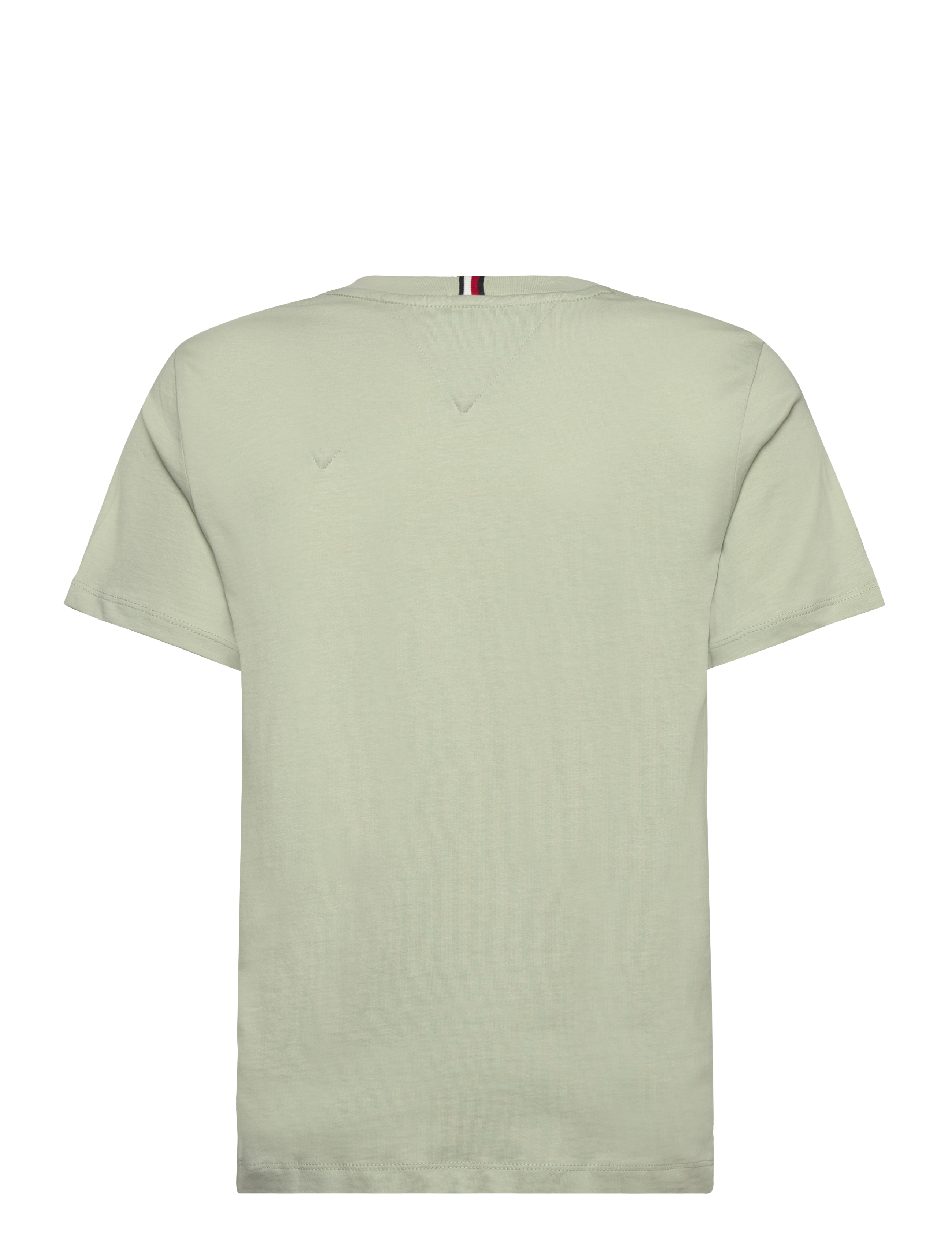 Tommy Hilfiger - TOMMY SCRIPT FLAG PRINT TEE SS - misty sage - 2