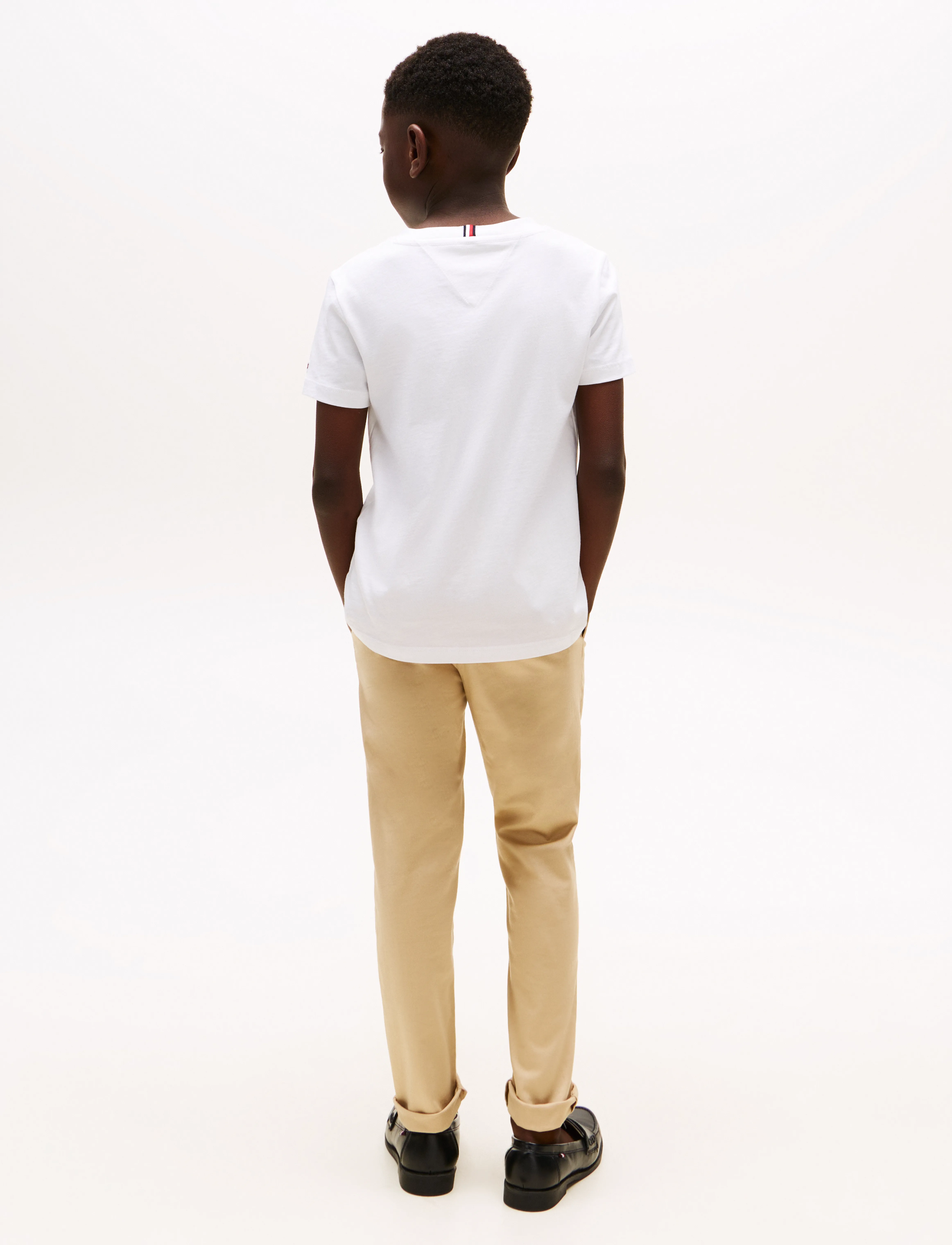 Tommy Hilfiger - TOMMY SCRIPT FLAG PRINT TEE SS - white - 3