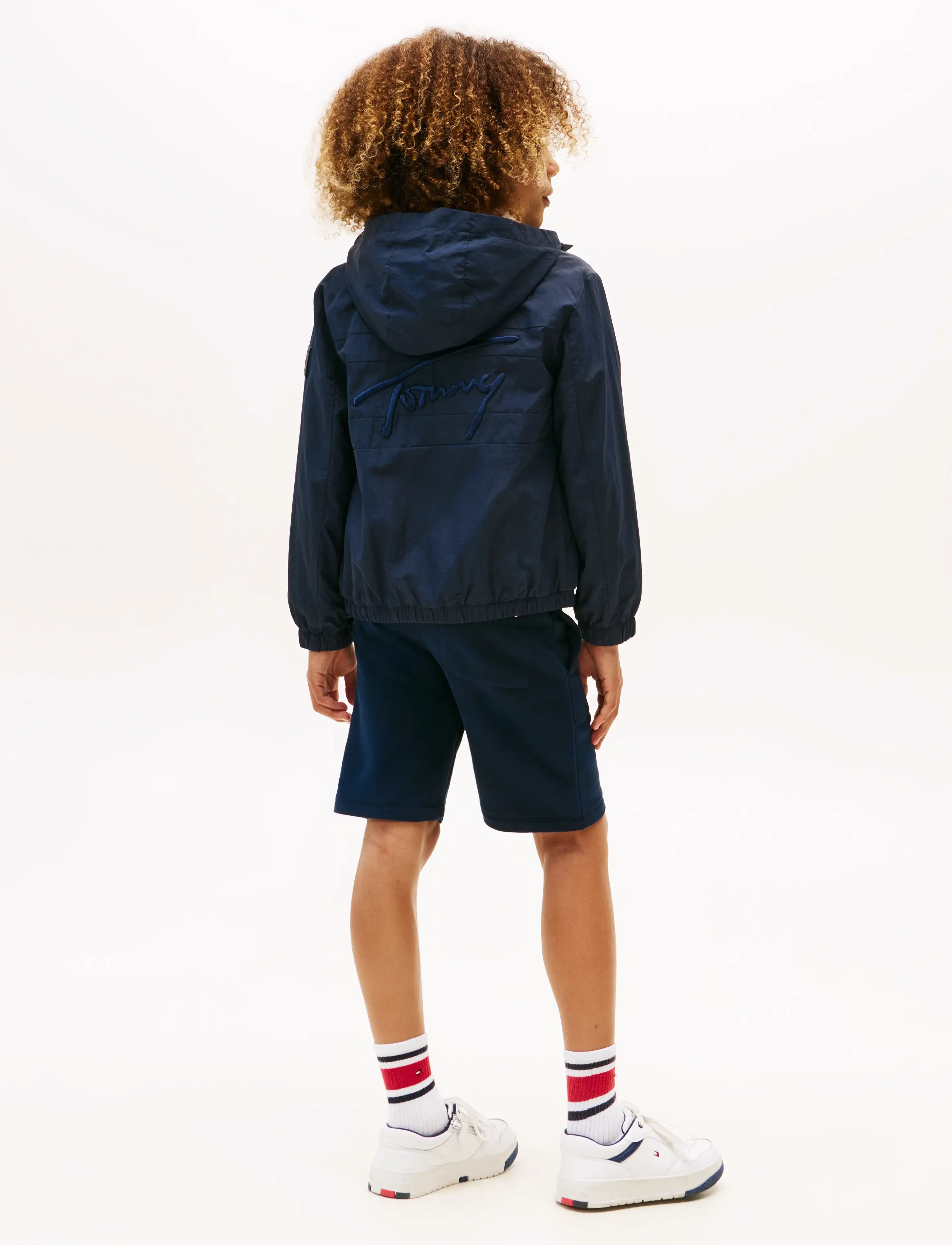 Tommy Hilfiger - TOMMY FLAG EMB WINDBREAKER - dark night navy - 3