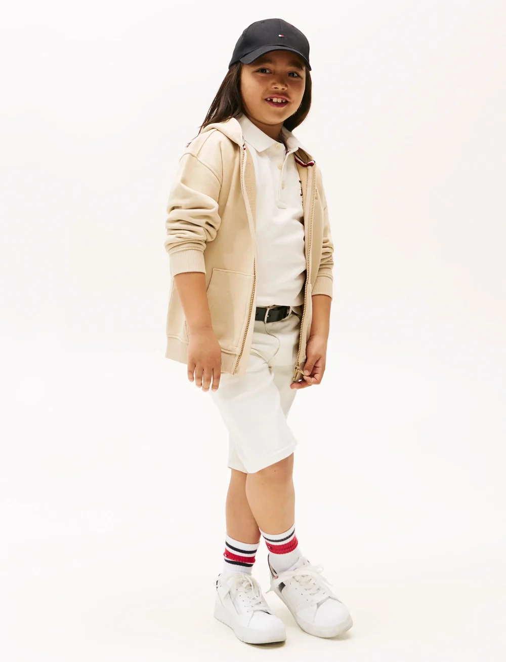 Tommy Hilfiger - TONAL FLAG EMB ZIP HOODIE - huvtröjor - gentle gold - 3