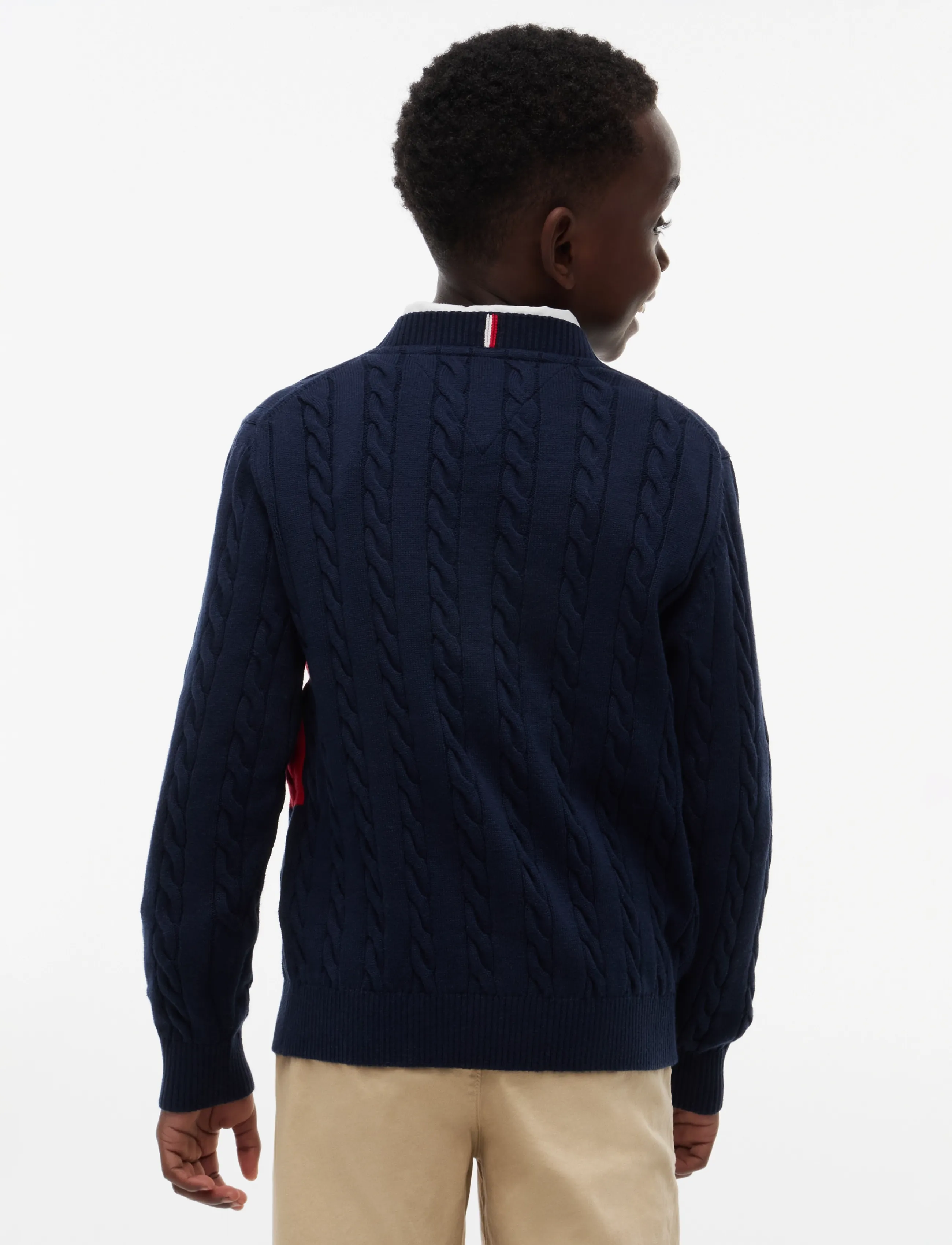 Tommy Hilfiger - COTTON CABLE SWEATER - pullover - blue flag - 2