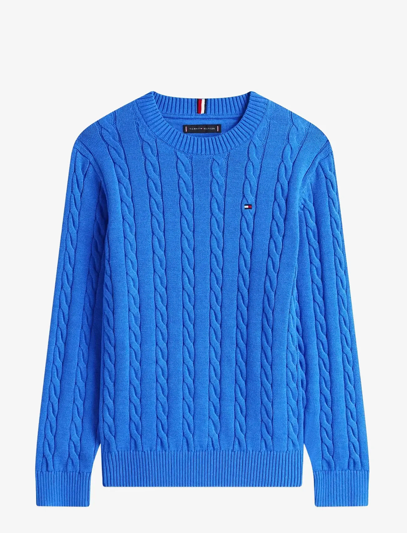 Tommy Hilfiger - COTTON CABLE SWEATER - trøjer - empire blue - 1