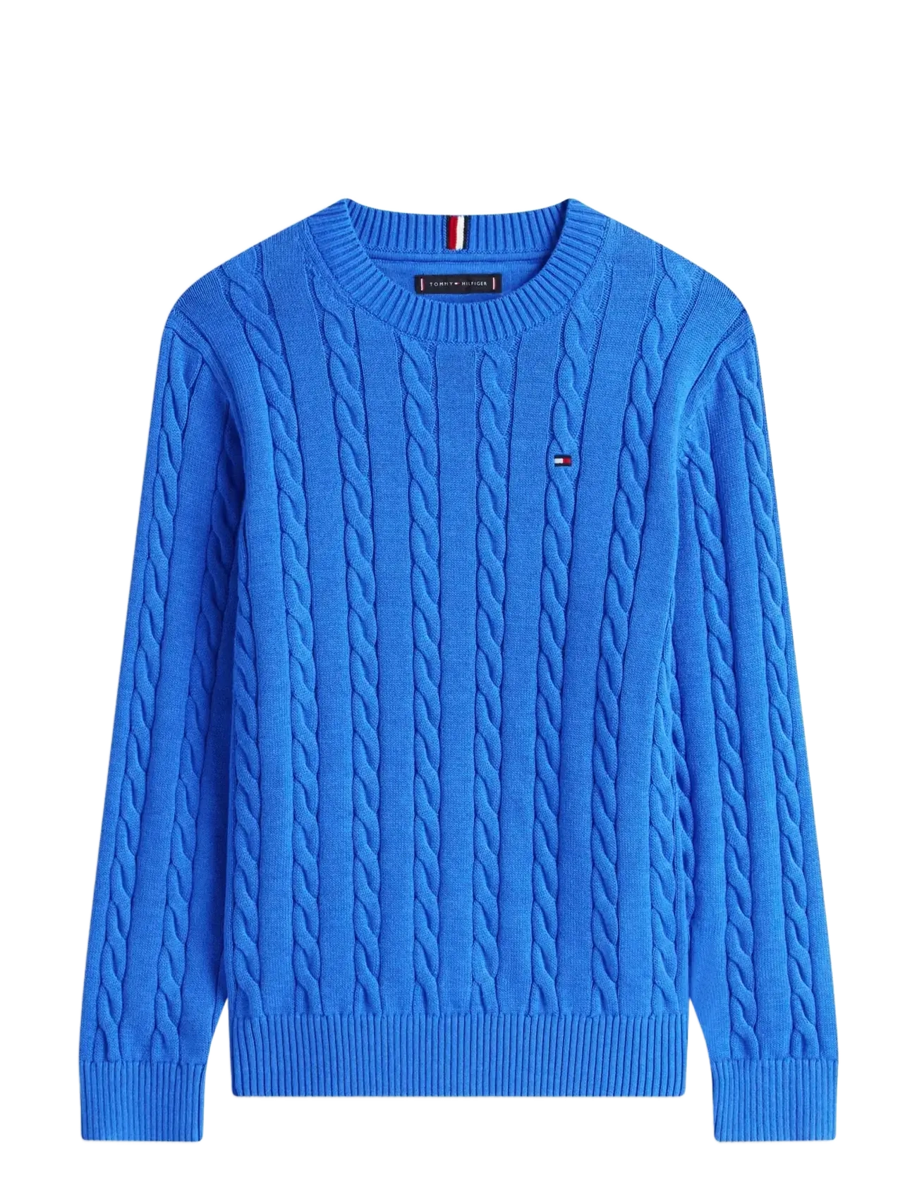 Tommy Hilfiger COTTON CABLE SWEATER - Tommy Hilfiger - EMPIRE BLUE / blue