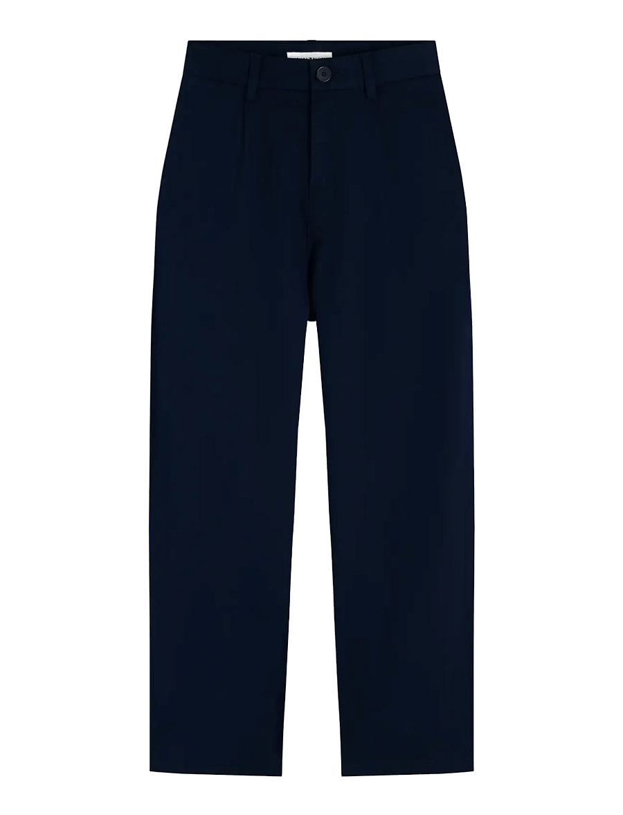 Tommy Hilfiger - BAGGY PLEATED CHINO PANT - chinos - dark night navy - 1