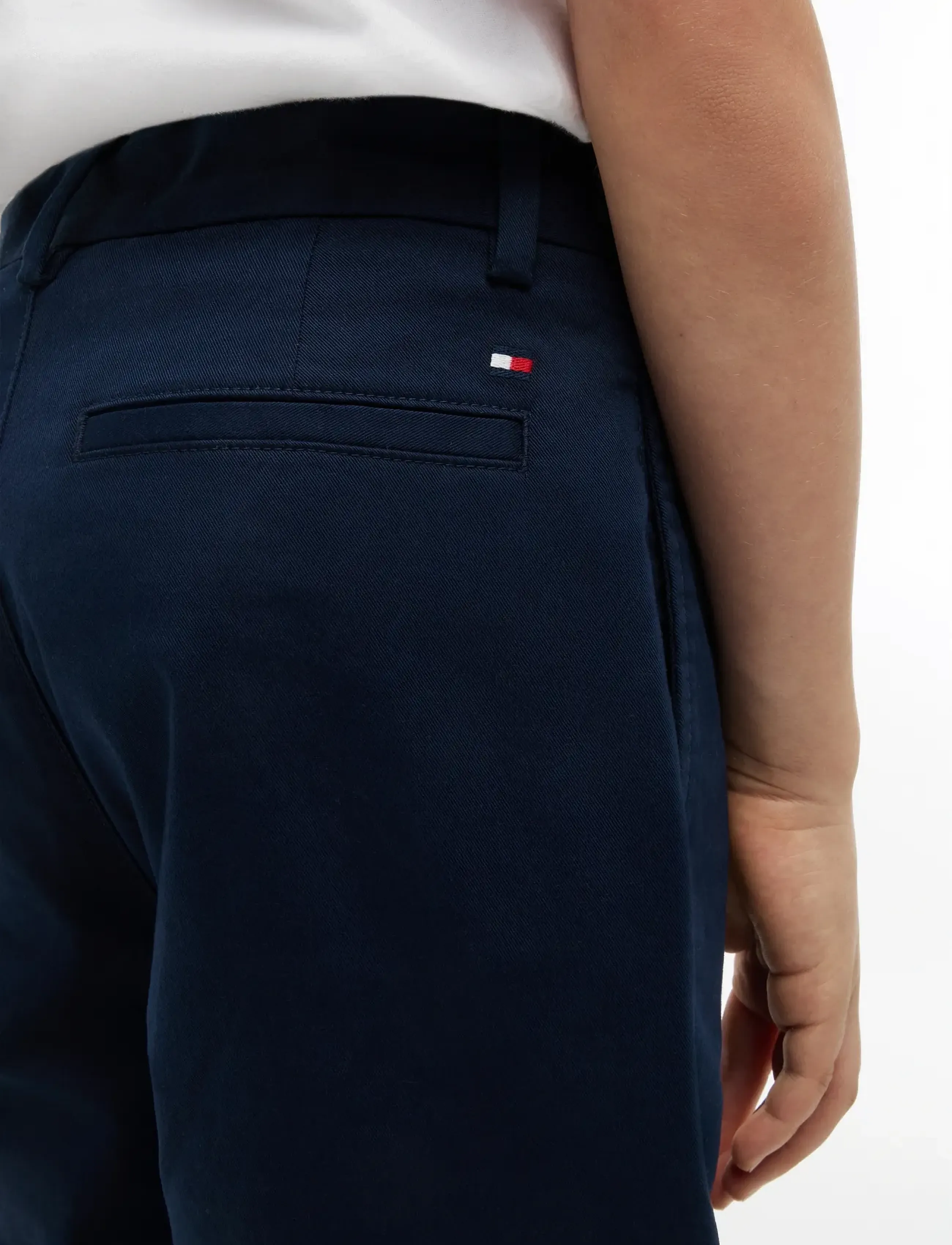 Tommy Hilfiger - BAGGY PLEATED CHINO PANT - pantalons chino - dark night navy - 4