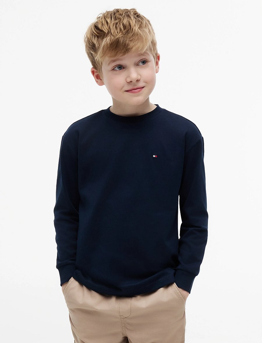 Tommy Hilfiger - ESSENTIAL T-SHIRT LS - langärmelig - dark blue - 0