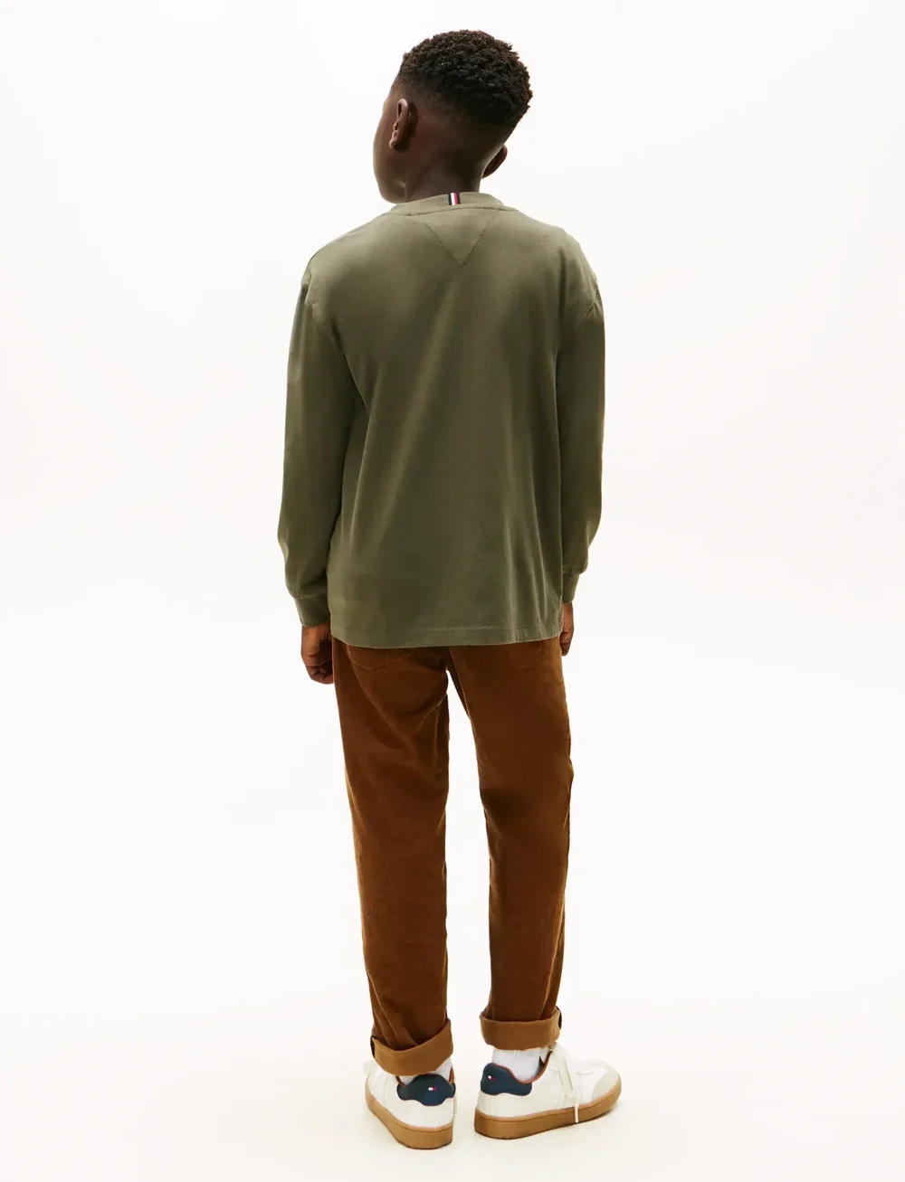 Tommy Hilfiger - ESSENTIAL T-SHIRT LS - stickade tröjor - pewter green - 3