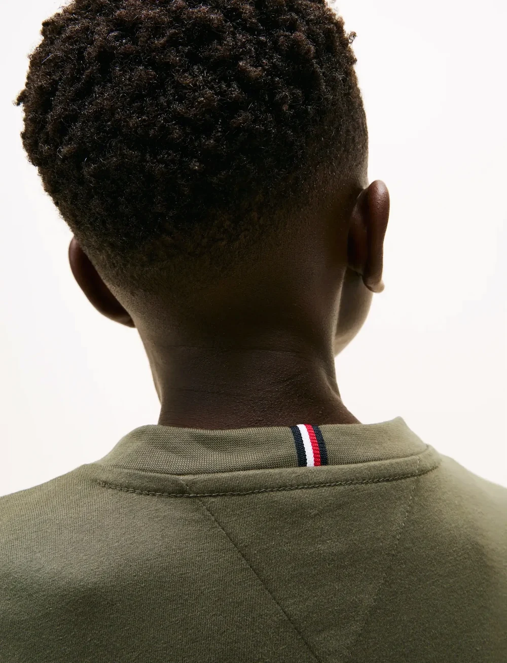 Tommy Hilfiger - ESSENTIAL T-SHIRT LS - stickade tröjor - pewter green - 4