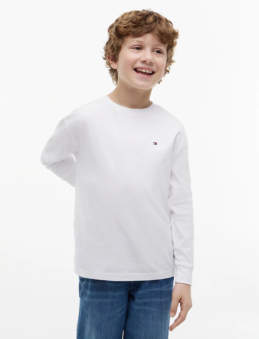 Tommy Hilfiger - ESSENTIAL T-SHIRT LS - langärmelig - white - 0