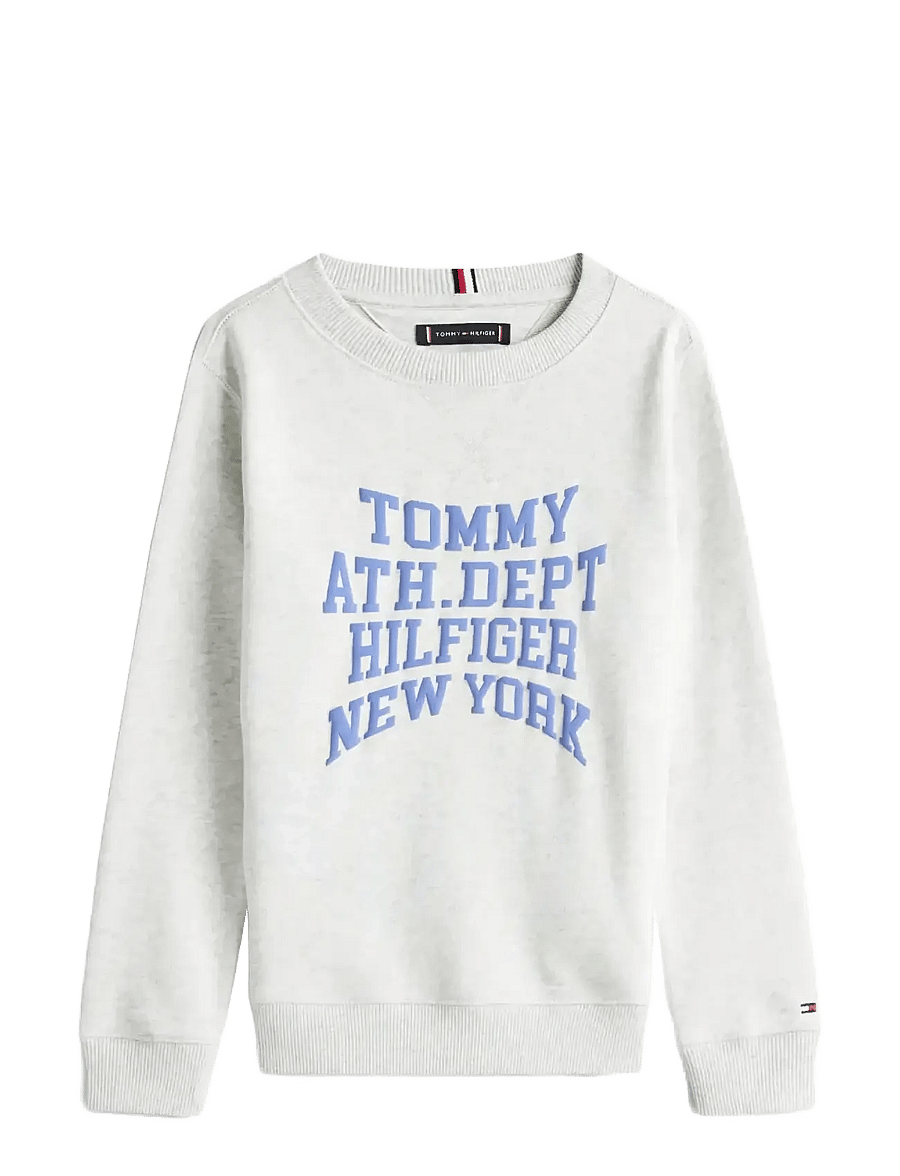 Tommy Hilfiger - ATHLETIC VARSITY SWEATSHIRT - sweatshirts - light grey heather - 1