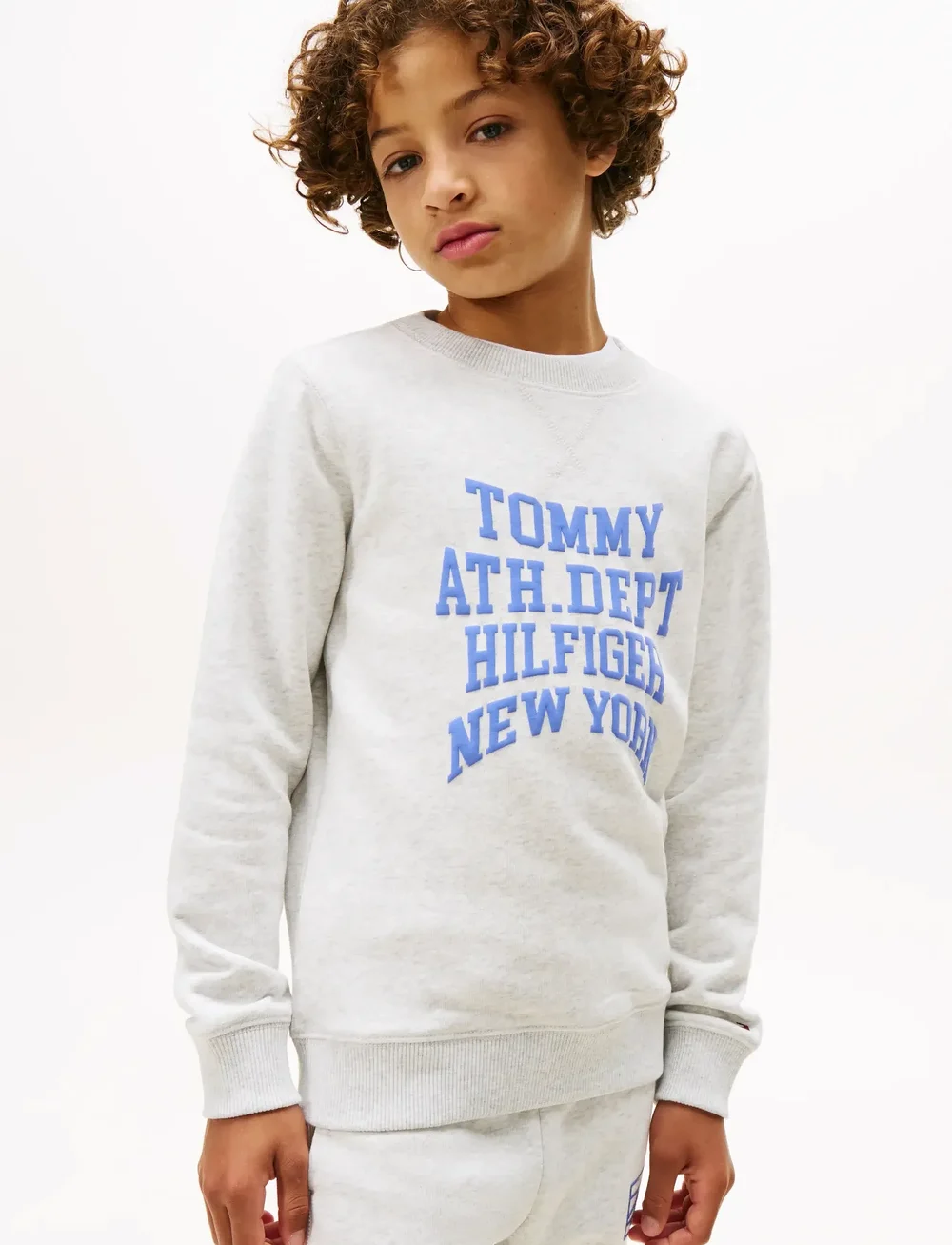 Tommy Hilfiger - ATHLETIC VARSITY SWEATSHIRT - sweatshirts - light grey heather - 0