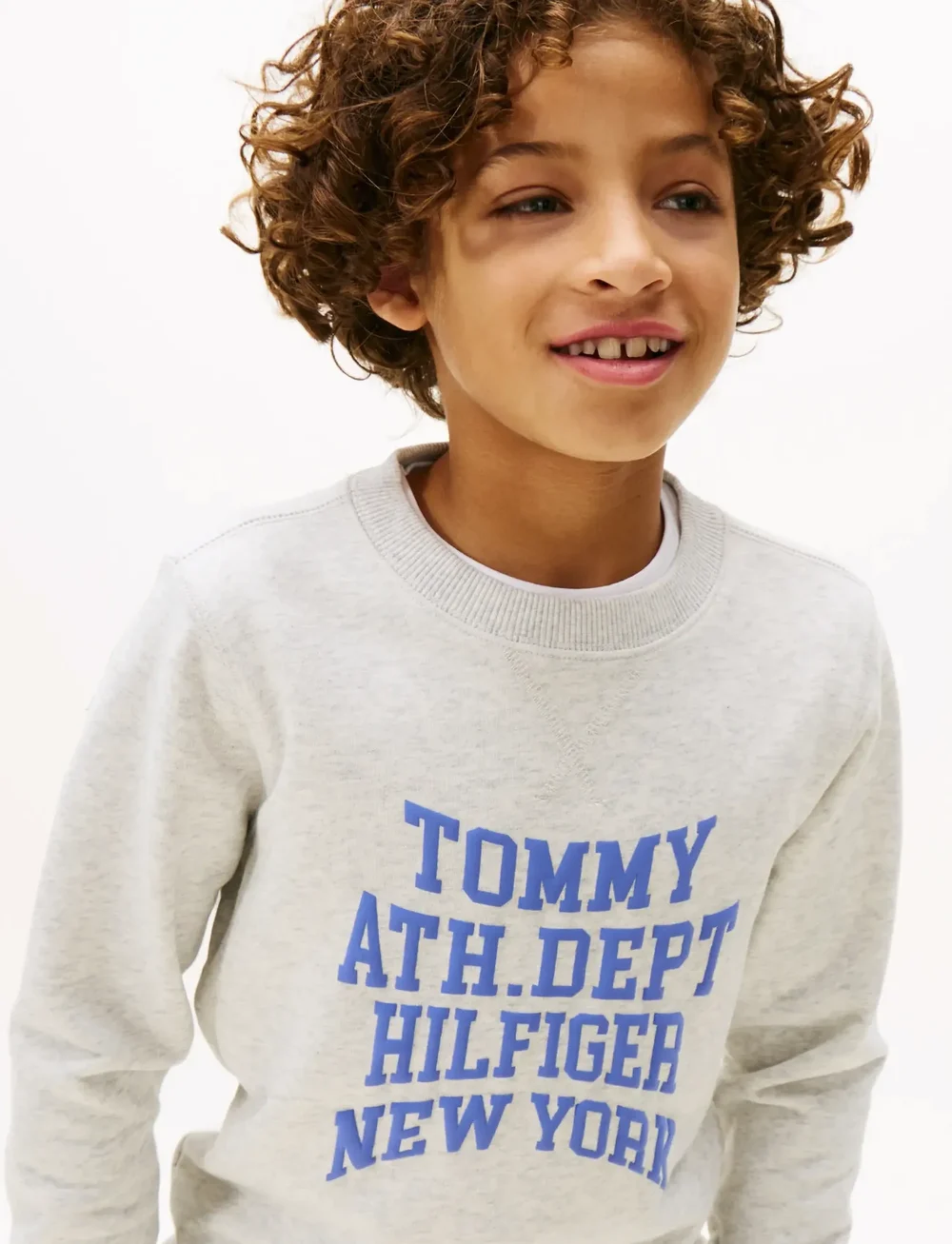 Tommy Hilfiger - ATHLETIC VARSITY SWEATSHIRT - sweatshirts - light grey heather - 4