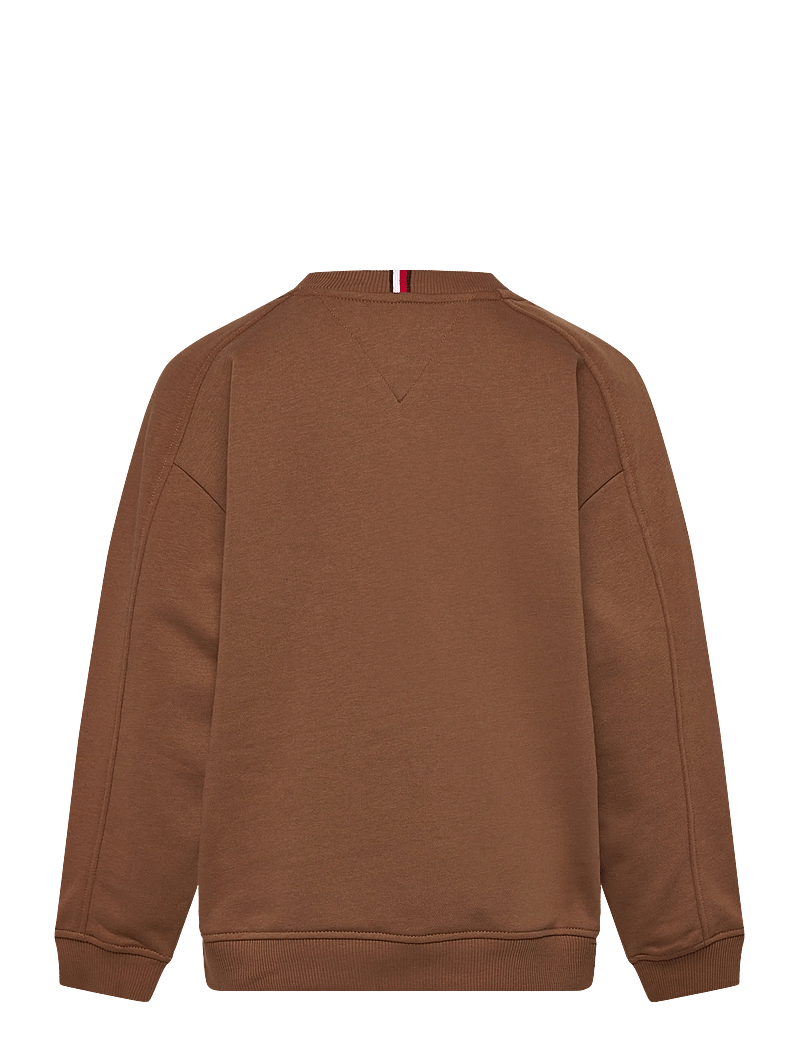 Tommy Hilfiger - VARSITY RAISED PRINT SWEATSHIRT - sweatshirts - pecan nut - 2