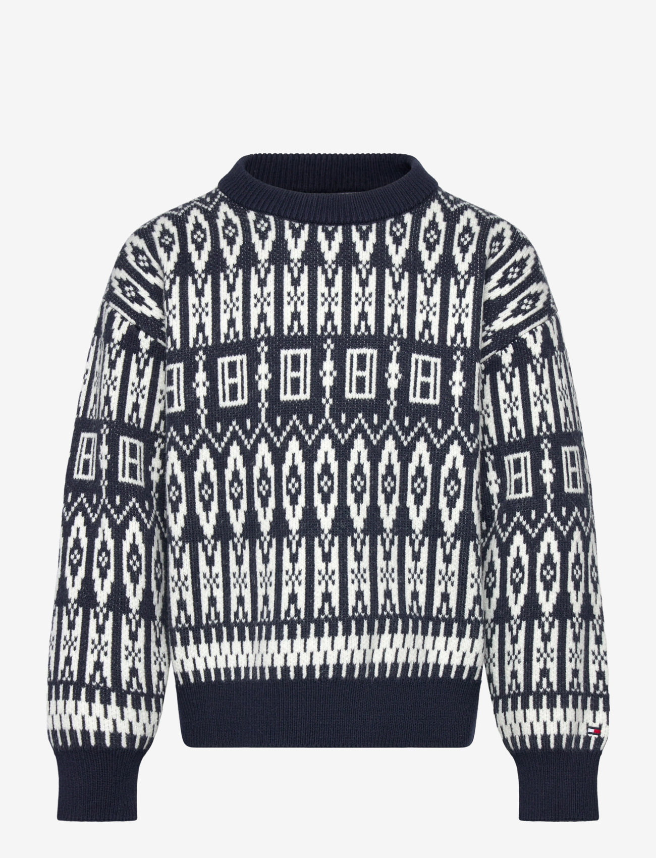 Tommy Hilfiger - FAIRISLE C-NECK SWEATER - džemprid - aop fairisle - 1