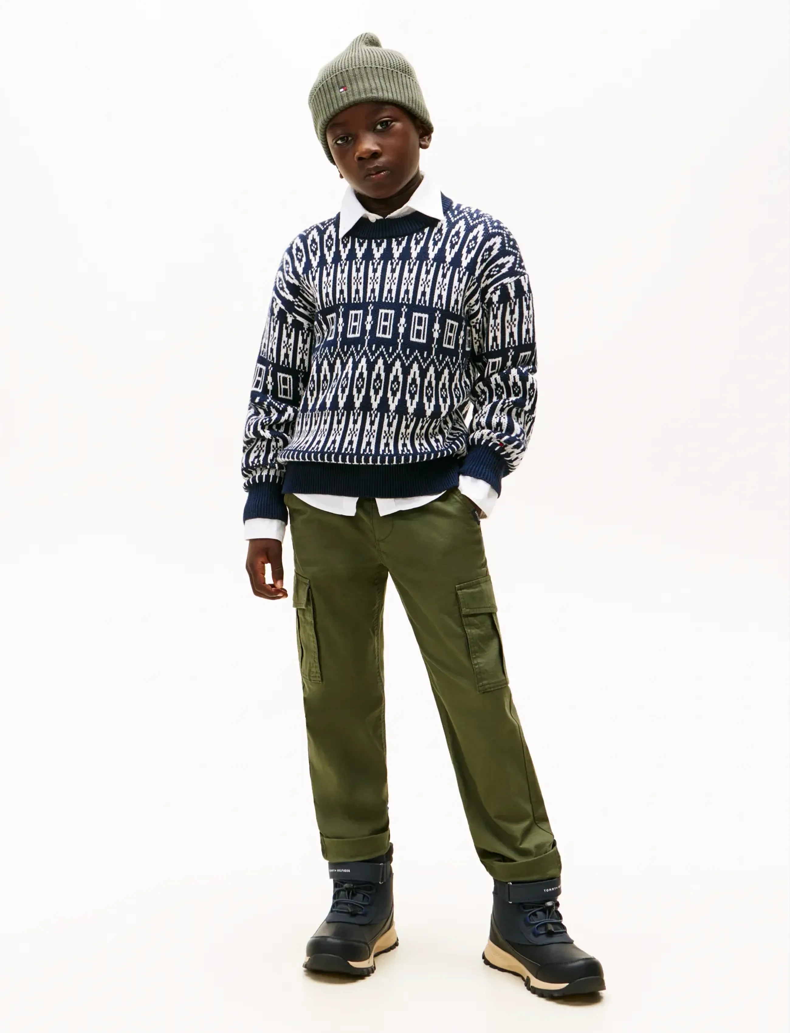 Tommy Hilfiger - FAIRISLE C-NECK SWEATER - trøjer - aop fairisle - 3