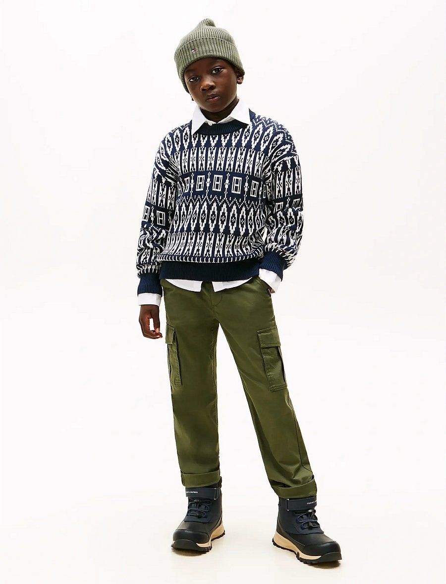 Tommy Hilfiger - FAIRISLE C-NECK SWEATER - pullover - aop fairisle - 3