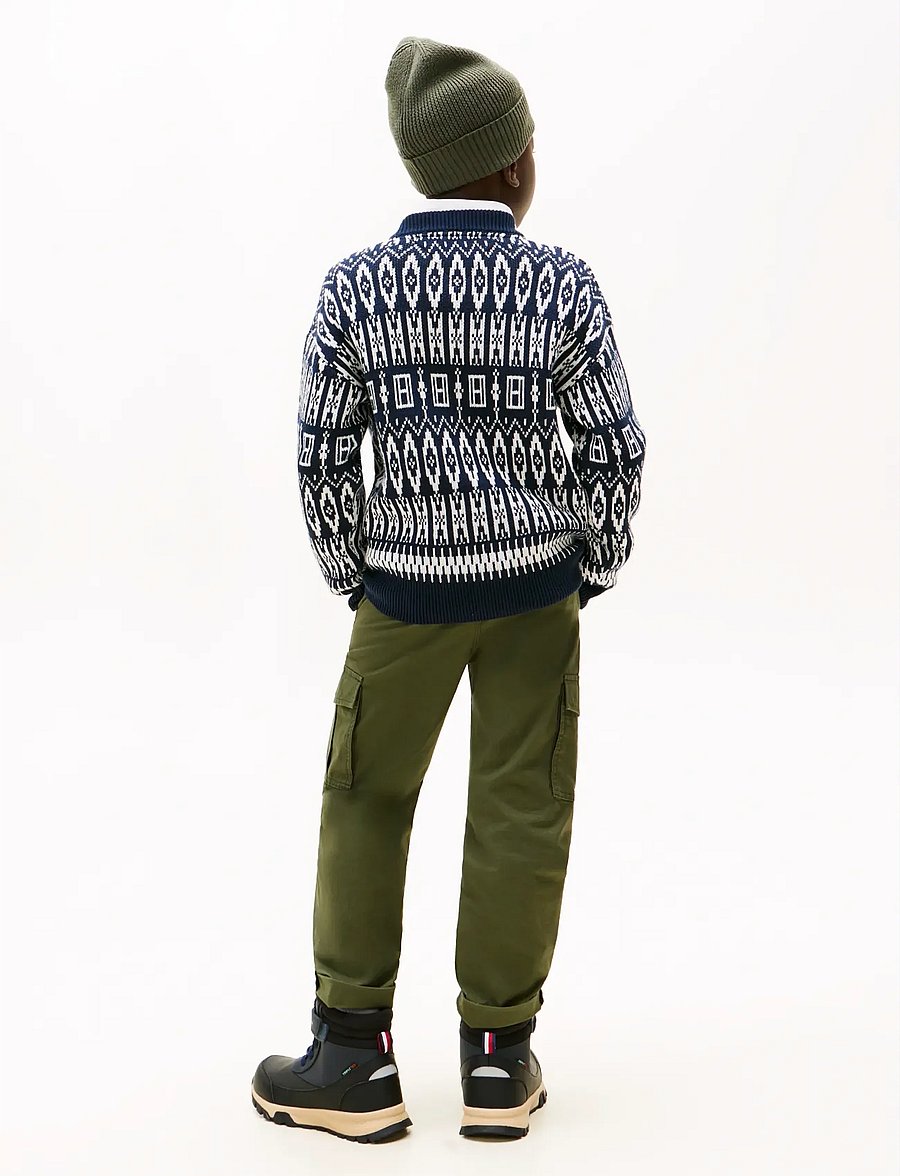 Tommy Hilfiger - FAIRISLE C-NECK SWEATER - pullover - aop fairisle - 4