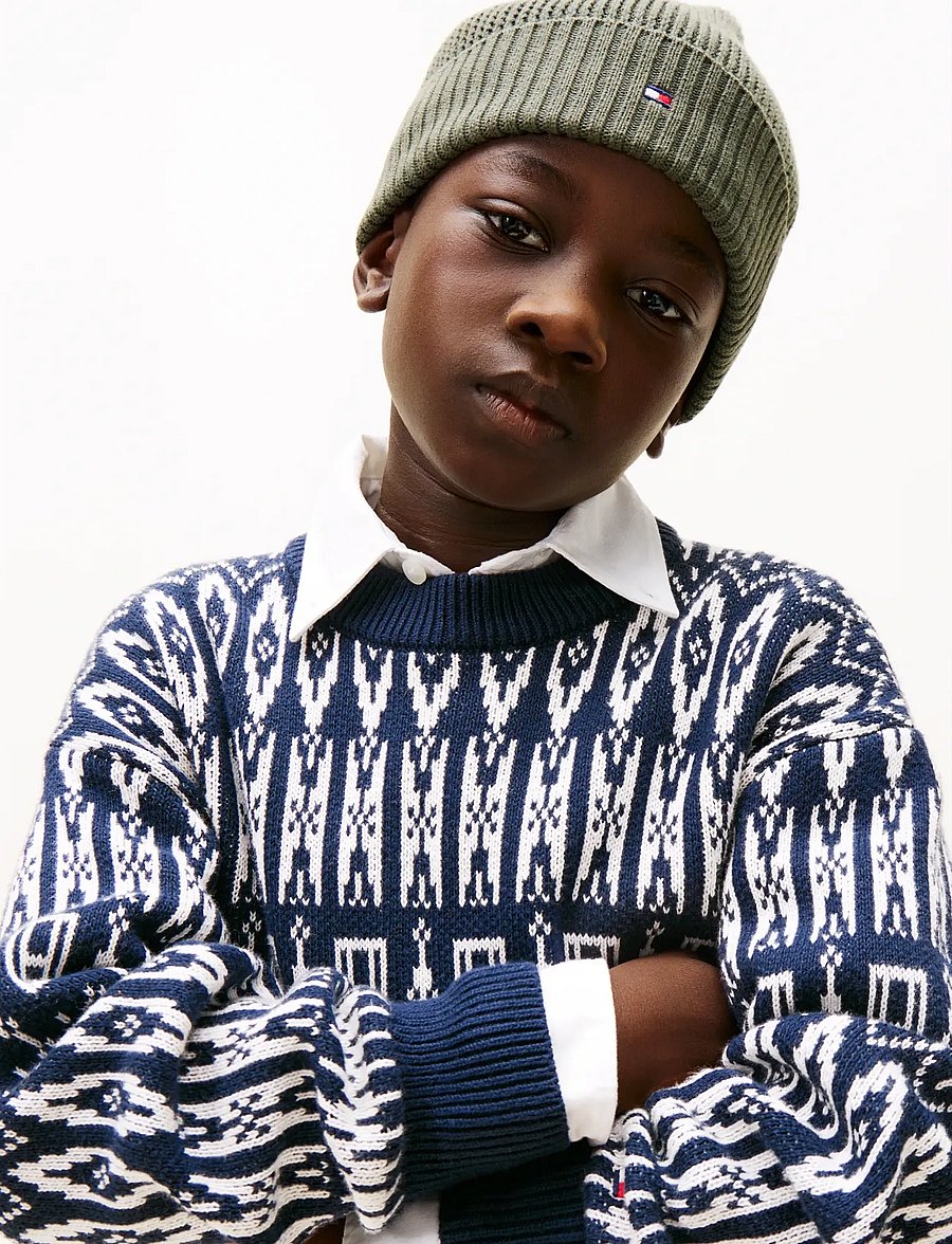 Tommy Hilfiger - FAIRISLE C-NECK SWEATER - pullover - aop fairisle - 5