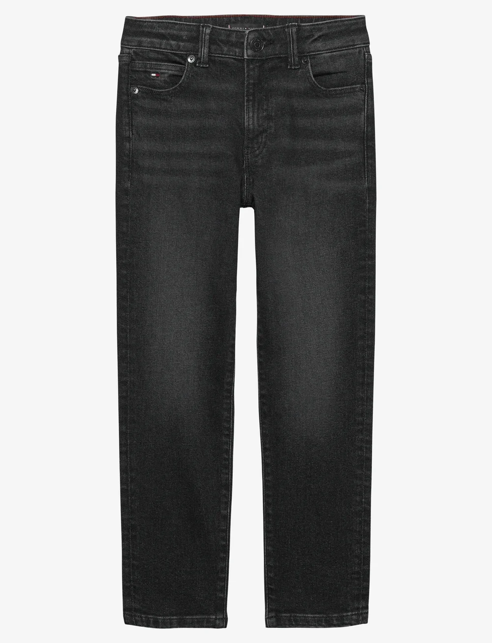 Tommy Hilfiger - MODERN STRAIGHT WASHED BLK DENIM - tavalised teksad - denim washed black - 1