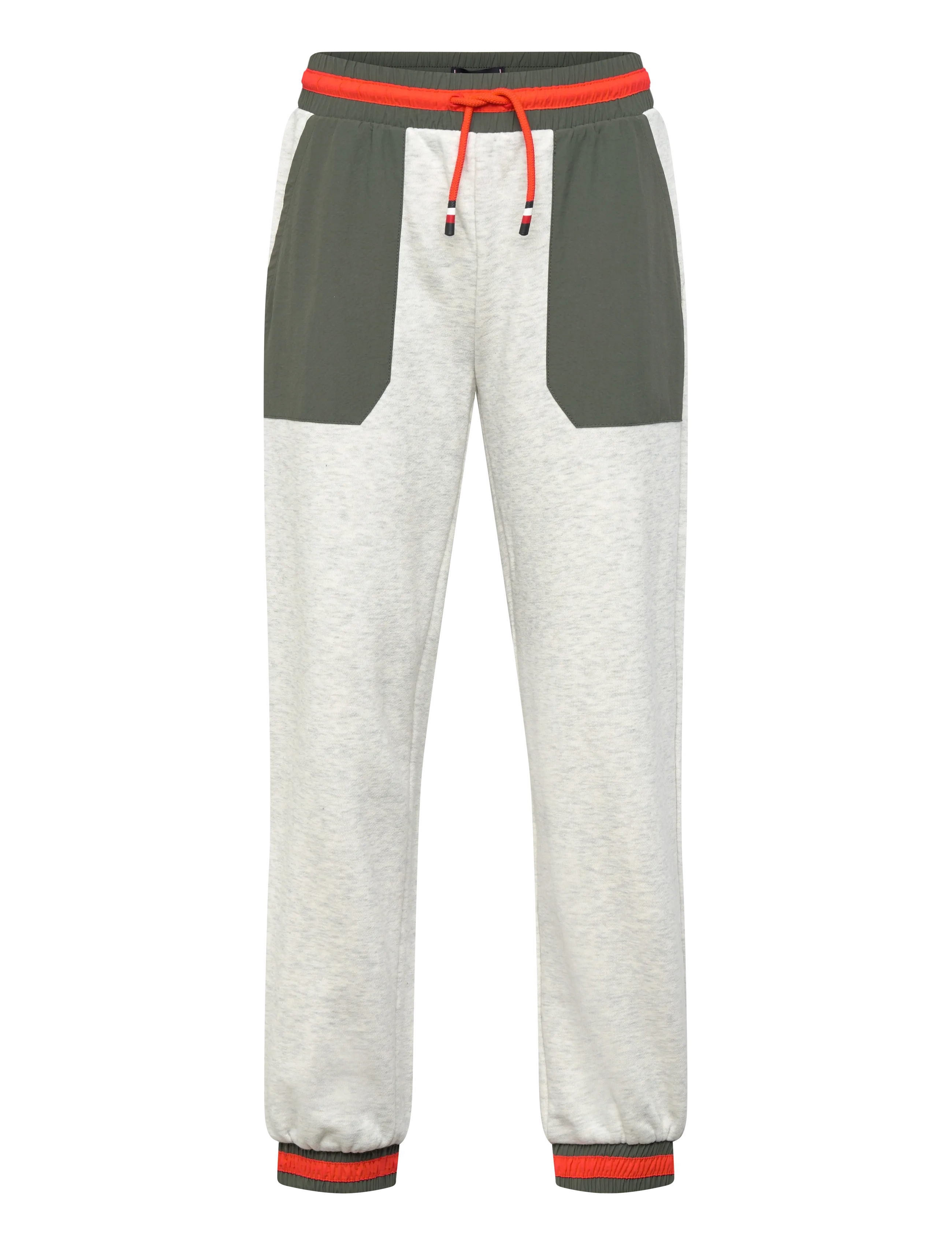 TOMMY HILFIGER Fabric Mix Clrblock Jogginghose Grau - 152 - Kinder