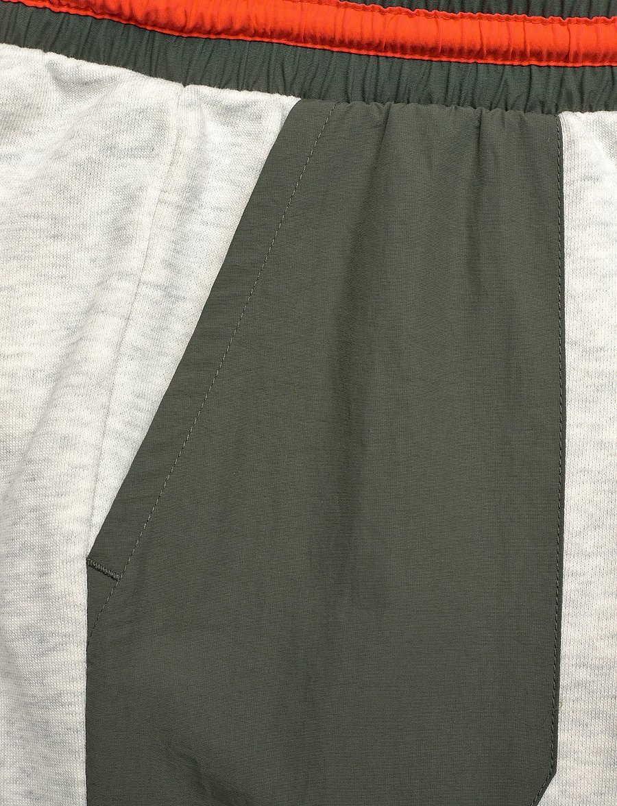Tommy Hilfiger - FABRIC MIX CLRBLOCK SWEATPANTS - jogginghosen - light grey heather colourblock - 5
