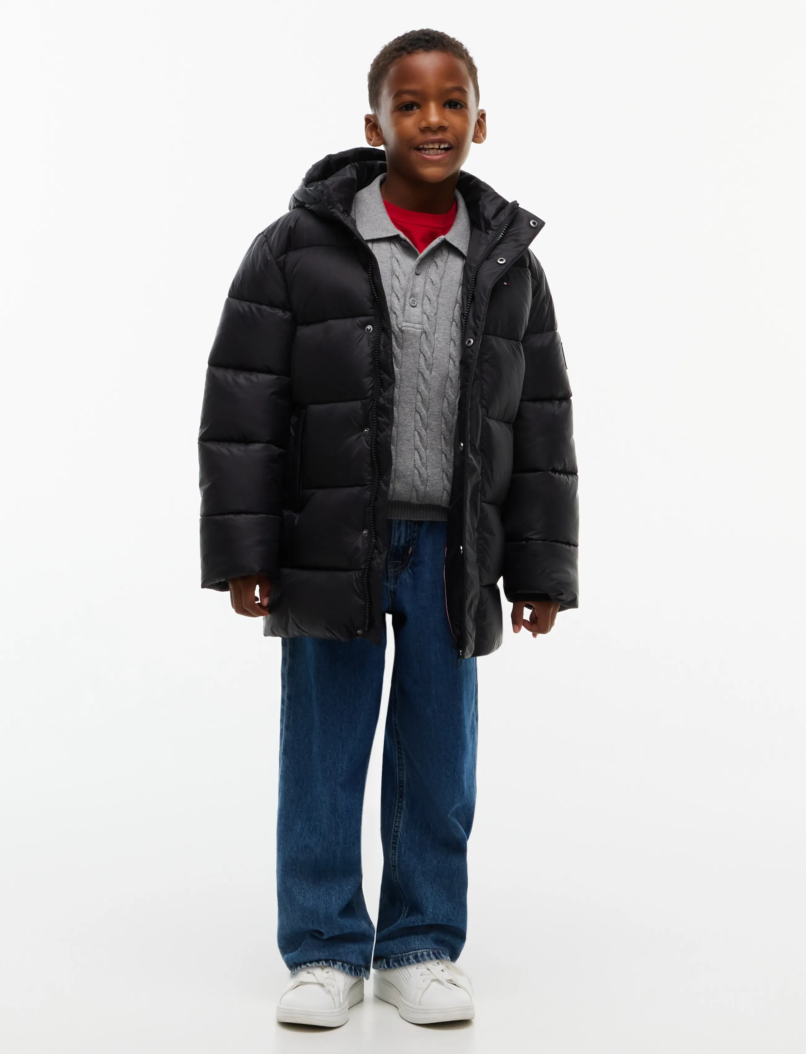 Tommy Hilfiger - ESSENTIAL PADDED PARKA - vinterjackor - black - 4