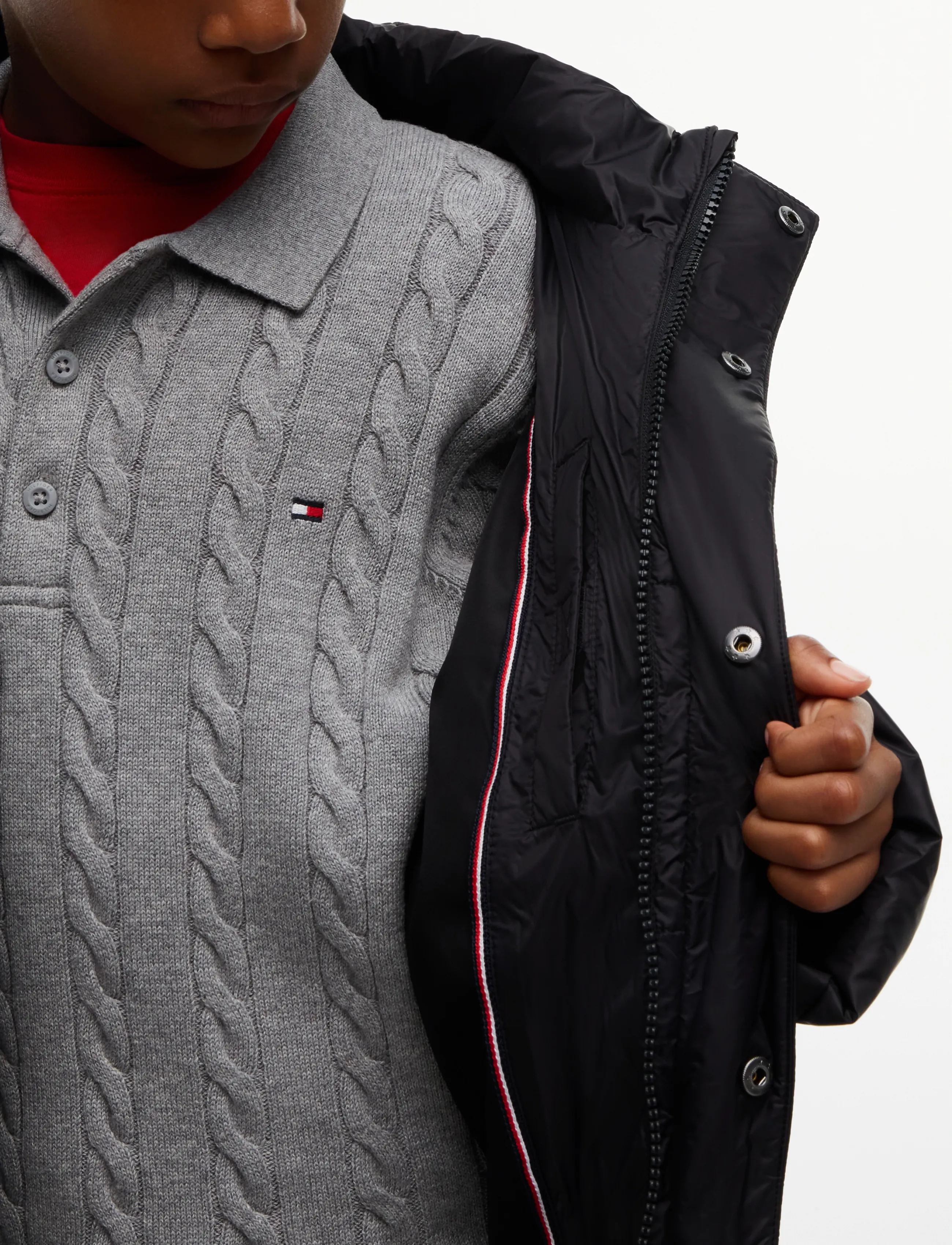 Tommy Hilfiger - ESSENTIAL PADDED PARKA - vinterjackor - black - 5