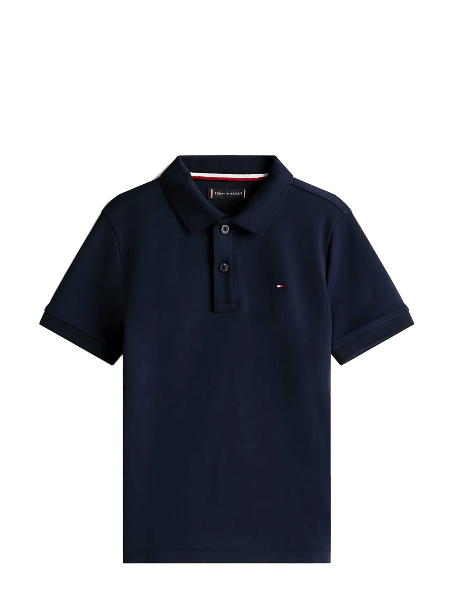 Tommy Hilfiger - INTERLOCK RWB POLO SS - lühikeste varrukatega polod - dark night navy - 1